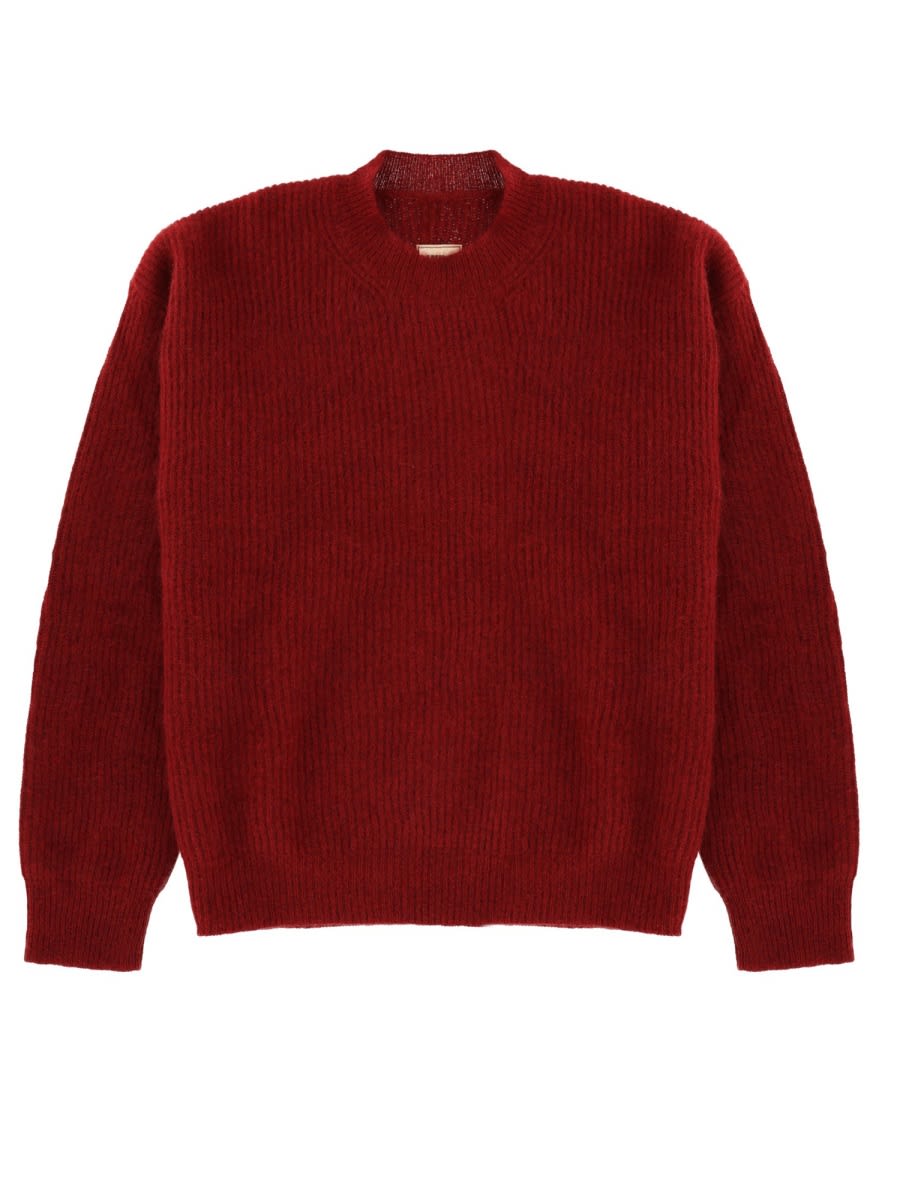 Uma Wang Wool Sweater In Red