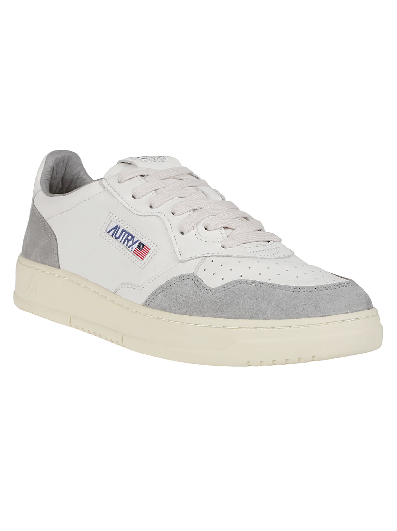 Autry Medalist Low Sneakers In Gray