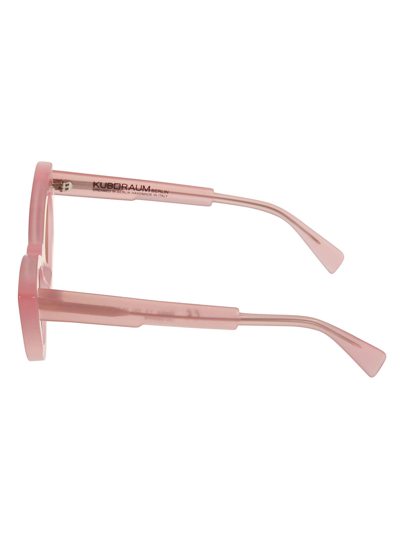 Shop Kuboraum Y3 Sunglasses In Pink