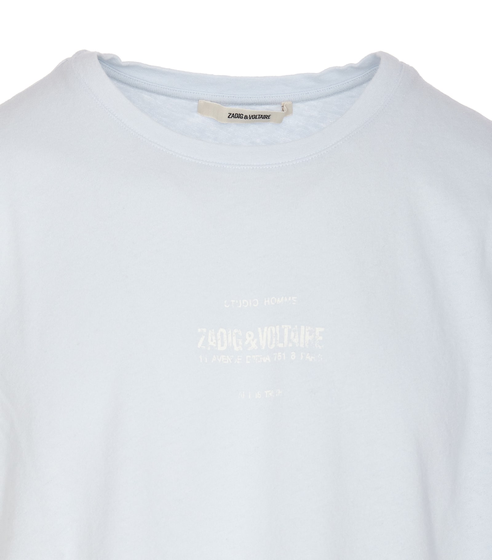 Shop Zadig &amp; Voltaire Jetty T-shirt In Blue