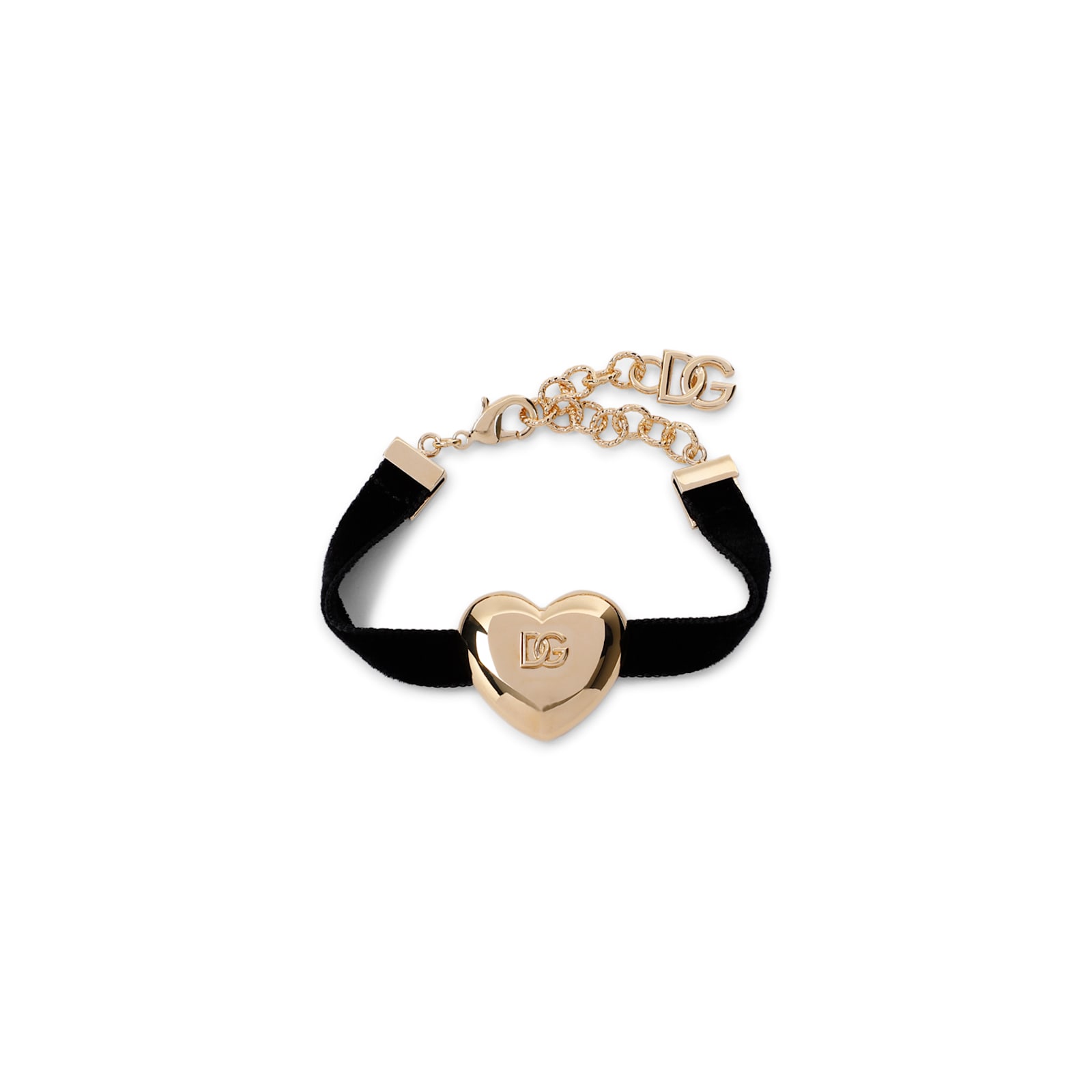 Shop Dolce & Gabbana Brass Bracelet In Nero Oro