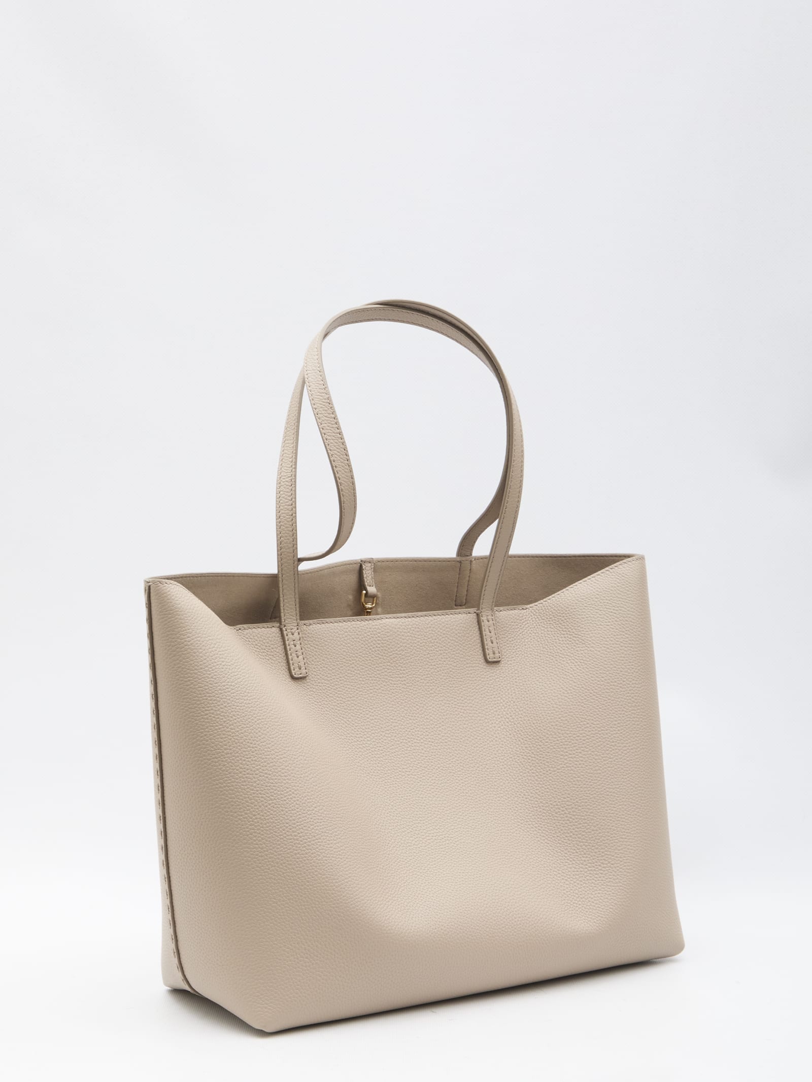 Shop Tory Burch Mcgraw Tote Bag In Beige