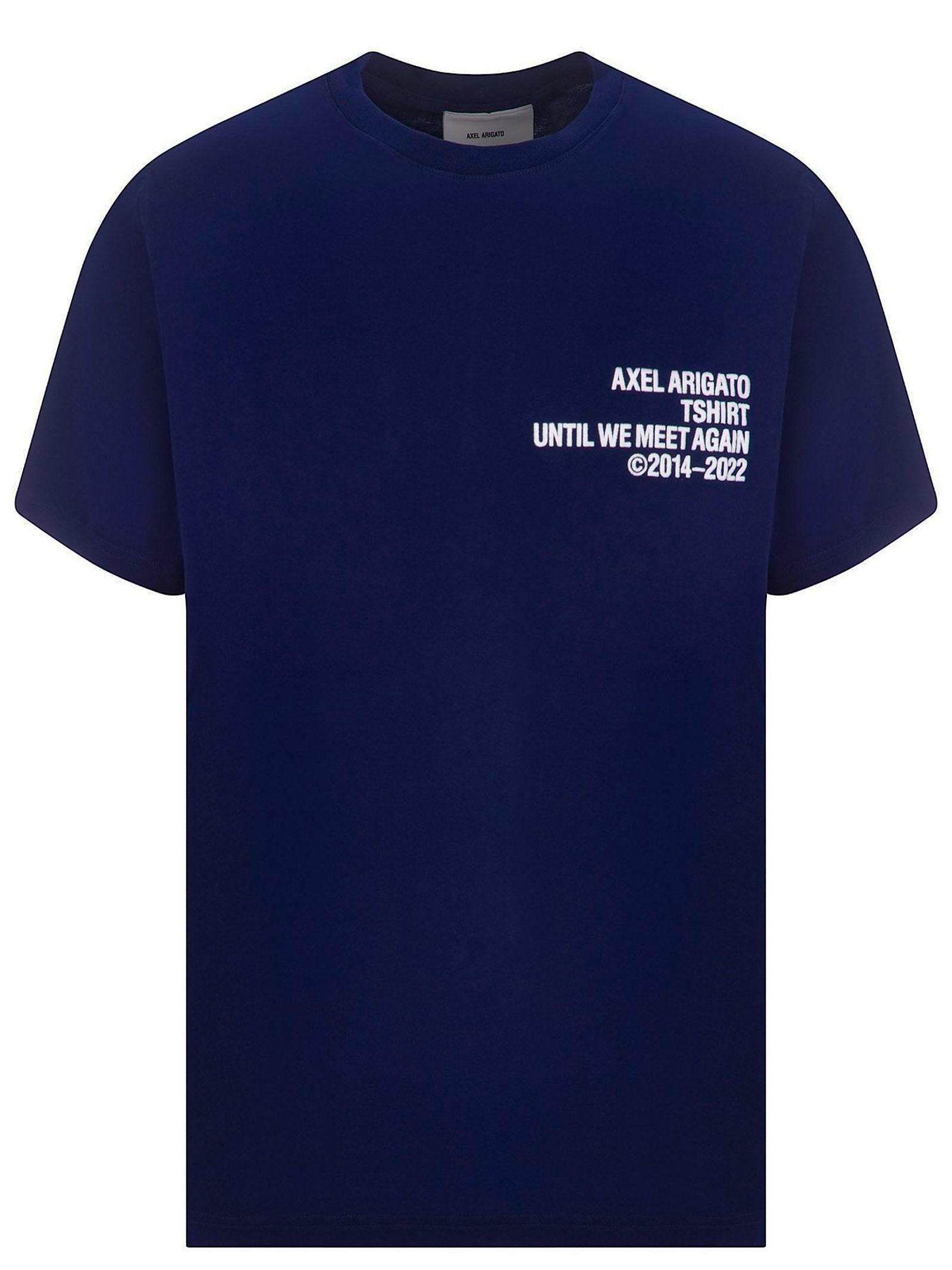 Axel Arigato Blue Cotton T-shirt
