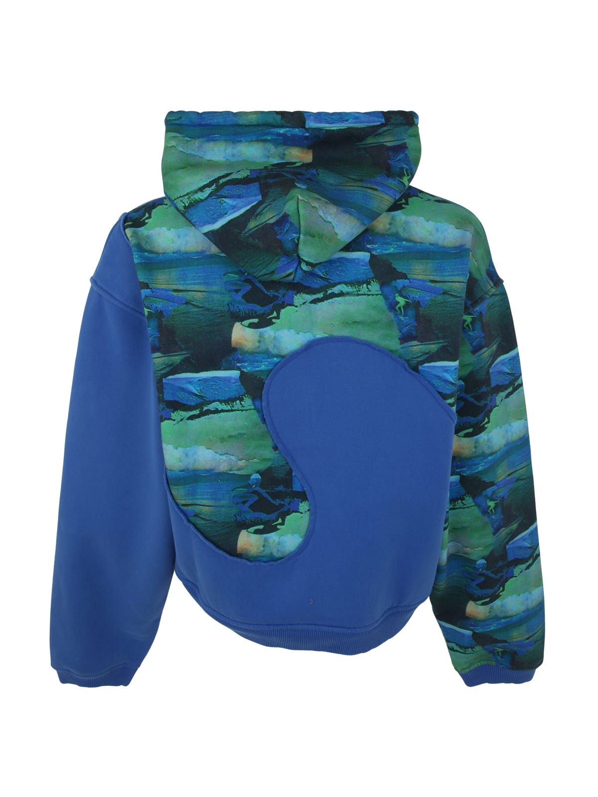 ERL Unisex Printed Swirl Fleece Hoodie Knit | Smart Closet