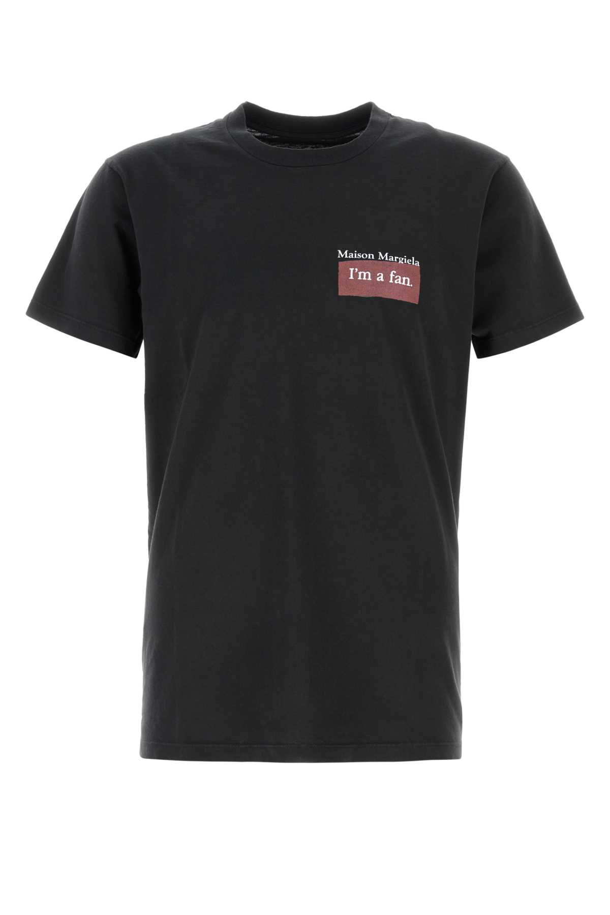 Maison Margiela Slate Cotton T-shirt In Gray