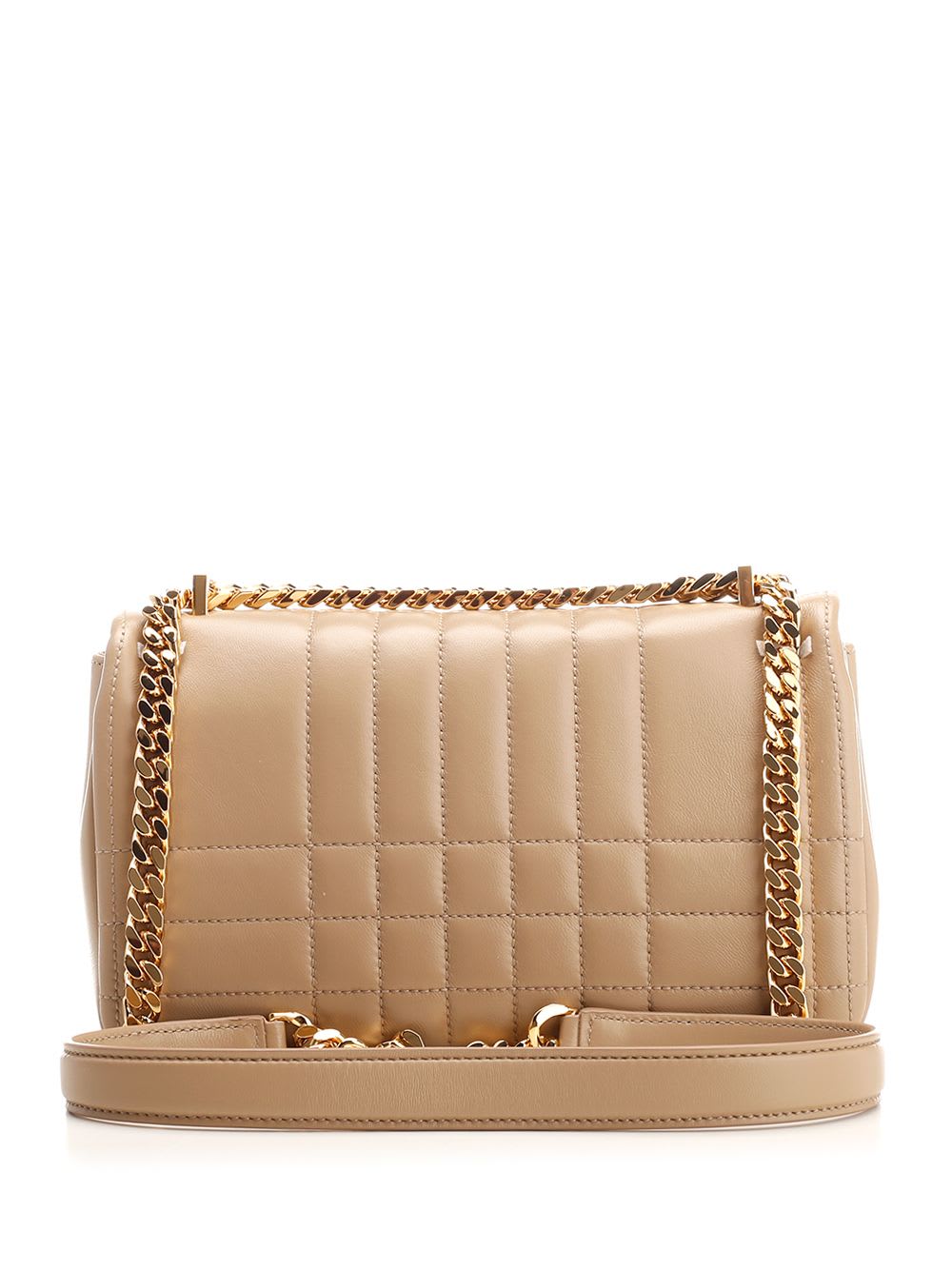 Shop Burberry Beige Lola Shoulder Bag