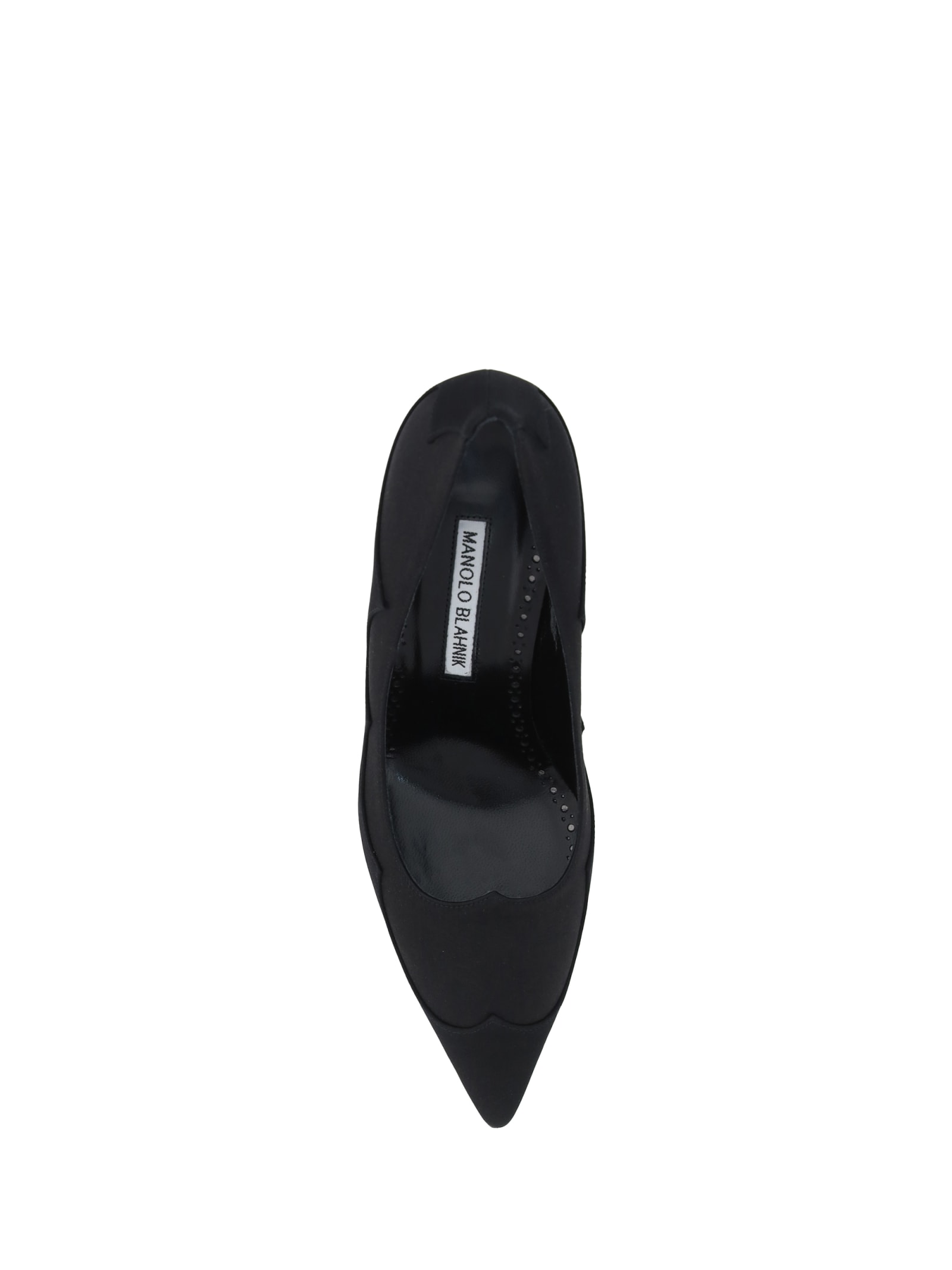 Shop Manolo Blahnik Fabrakahi Pumps In Blck