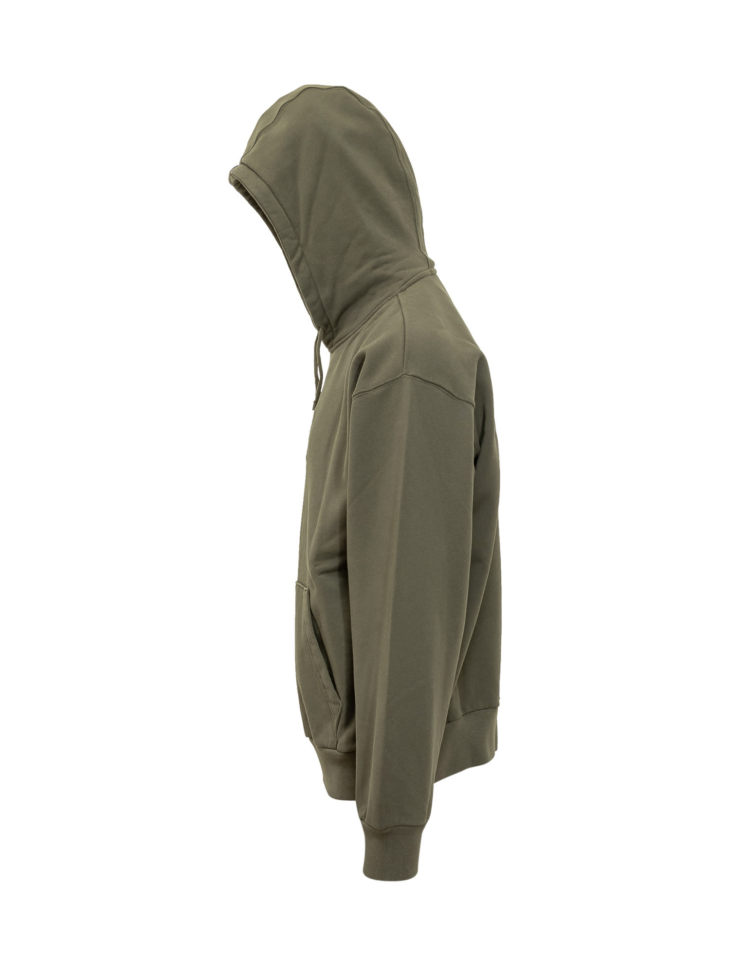 Shop Givenchy Hoodie In Olive Green