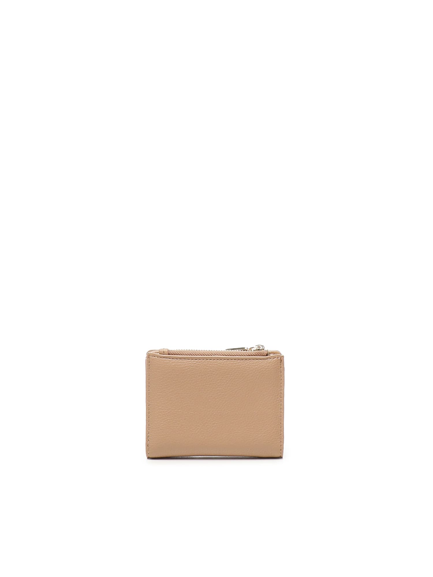 V73 Logo Wallet In Nude