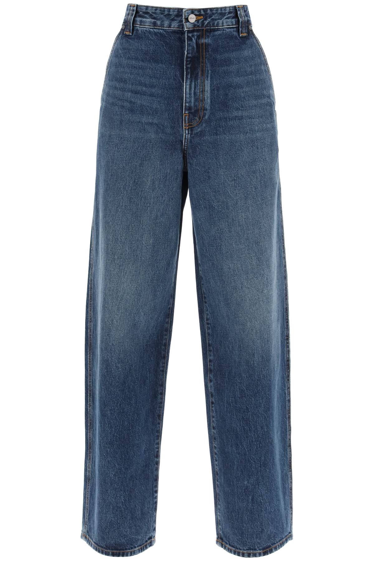bacall Blue Cotton Jeans