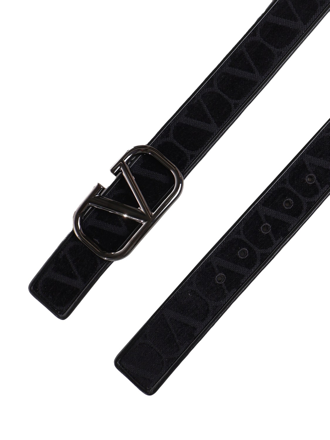 Valentino Garavani Buckle Belt in Nero