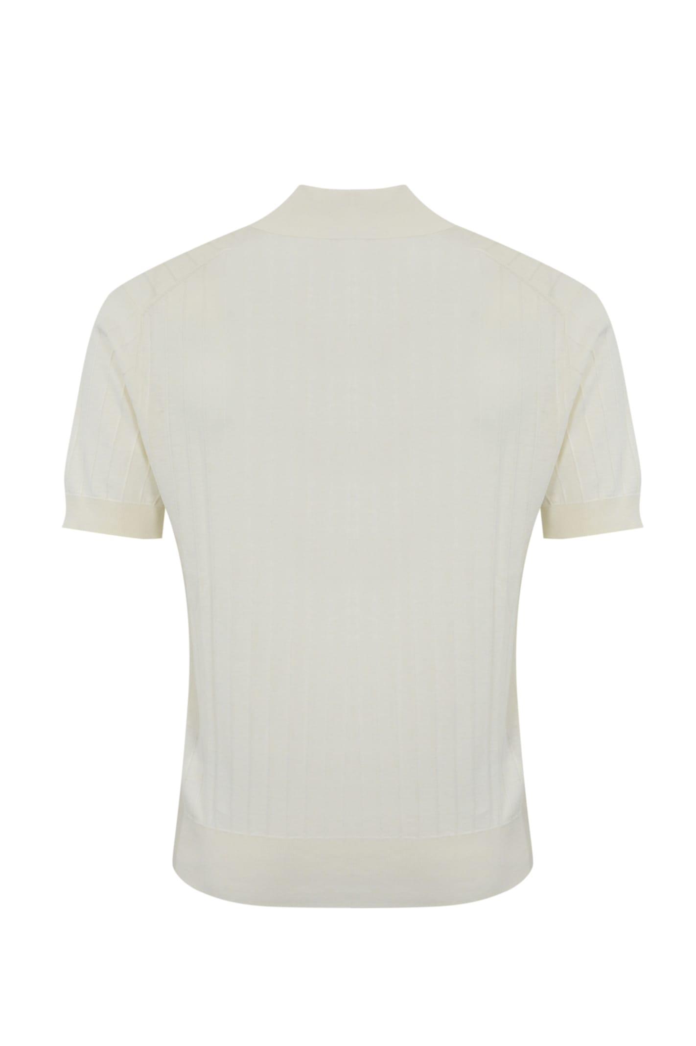 Paolo Pecora Silk And Cotton Knit Shirt