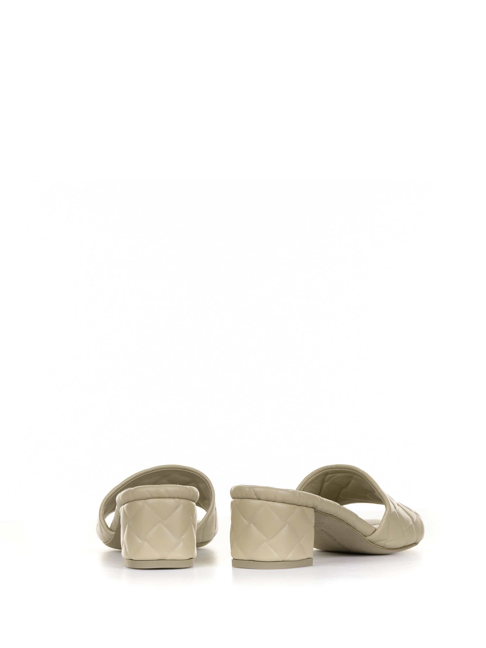 Shop Bottega Veneta Sandals In Cane Sugar