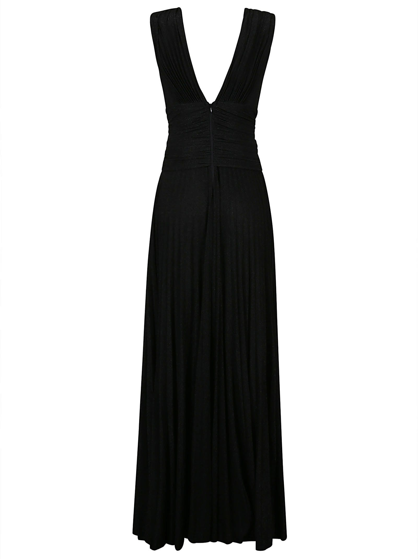 ELISABETTA FRANCHI RED CARPET LONG DRESS