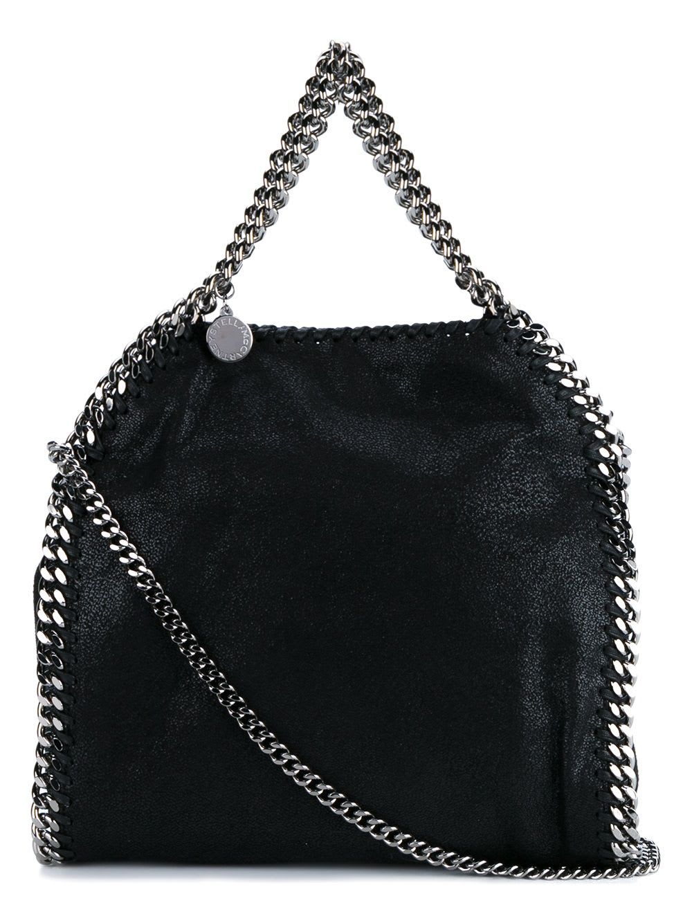 Stella Mccartney Falabella Mini Tote In Black