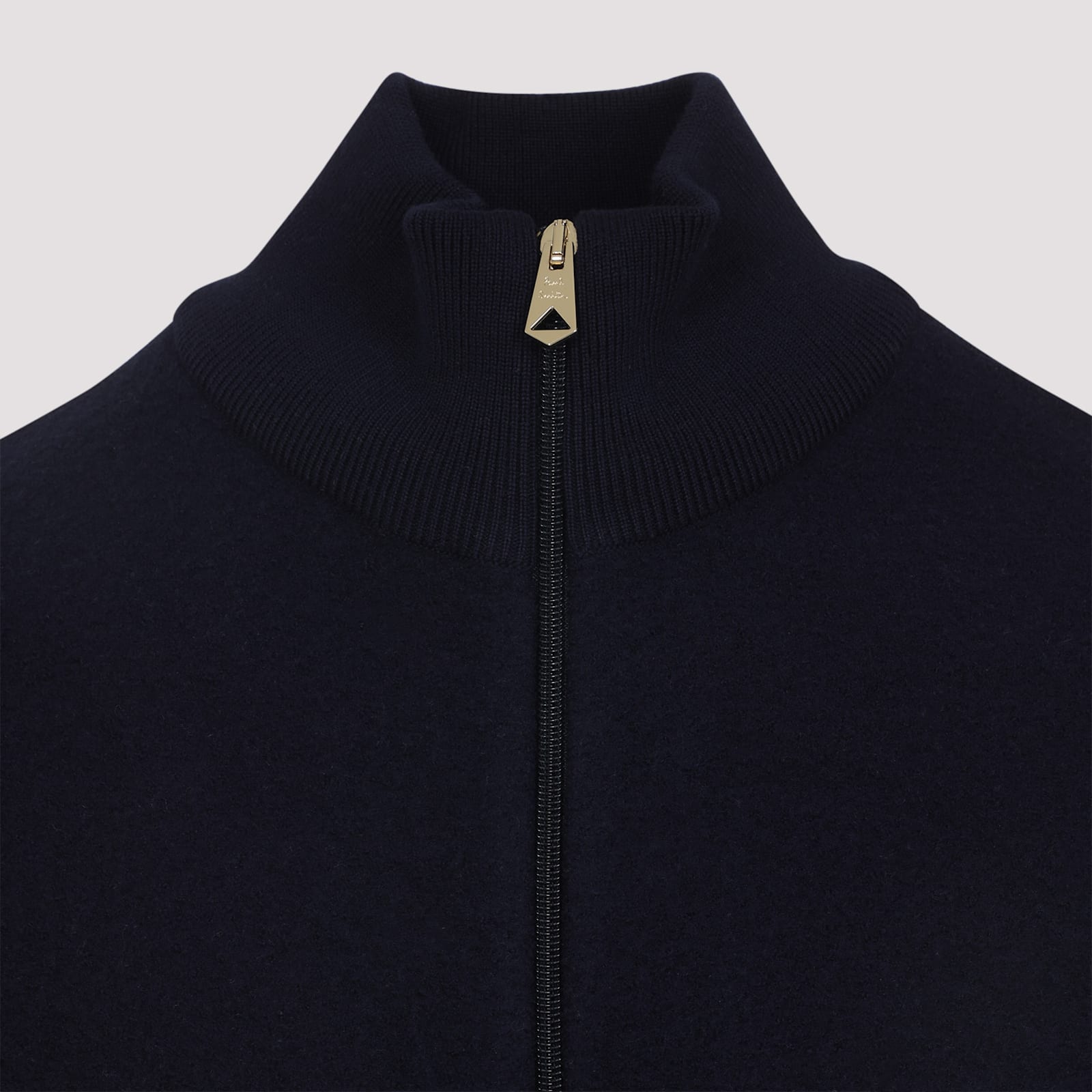 Ps By Paul Smith Ps Paul Smith Wool Bomber Jacket In Black