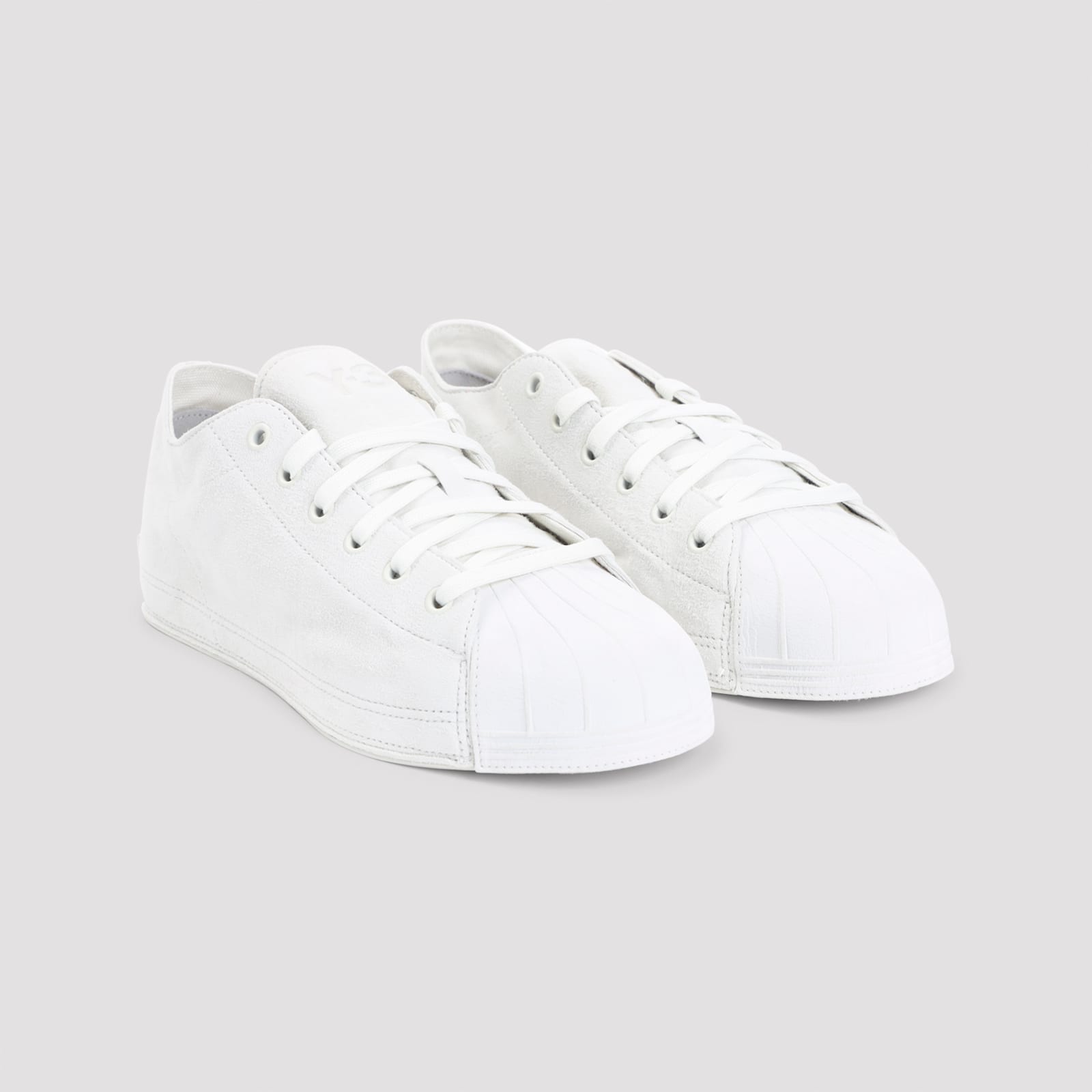 Y-3 Nizzastar Low Sneakers In White