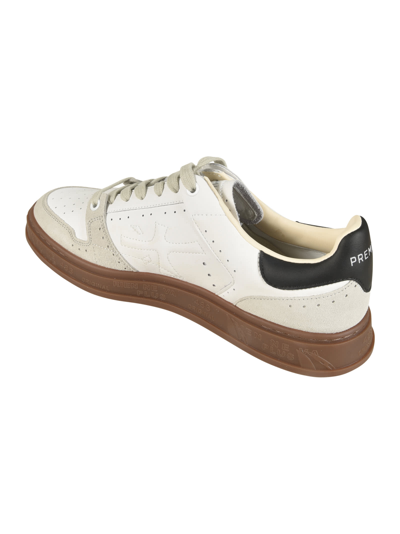 Shop Premiata Quinn Sneakers In White