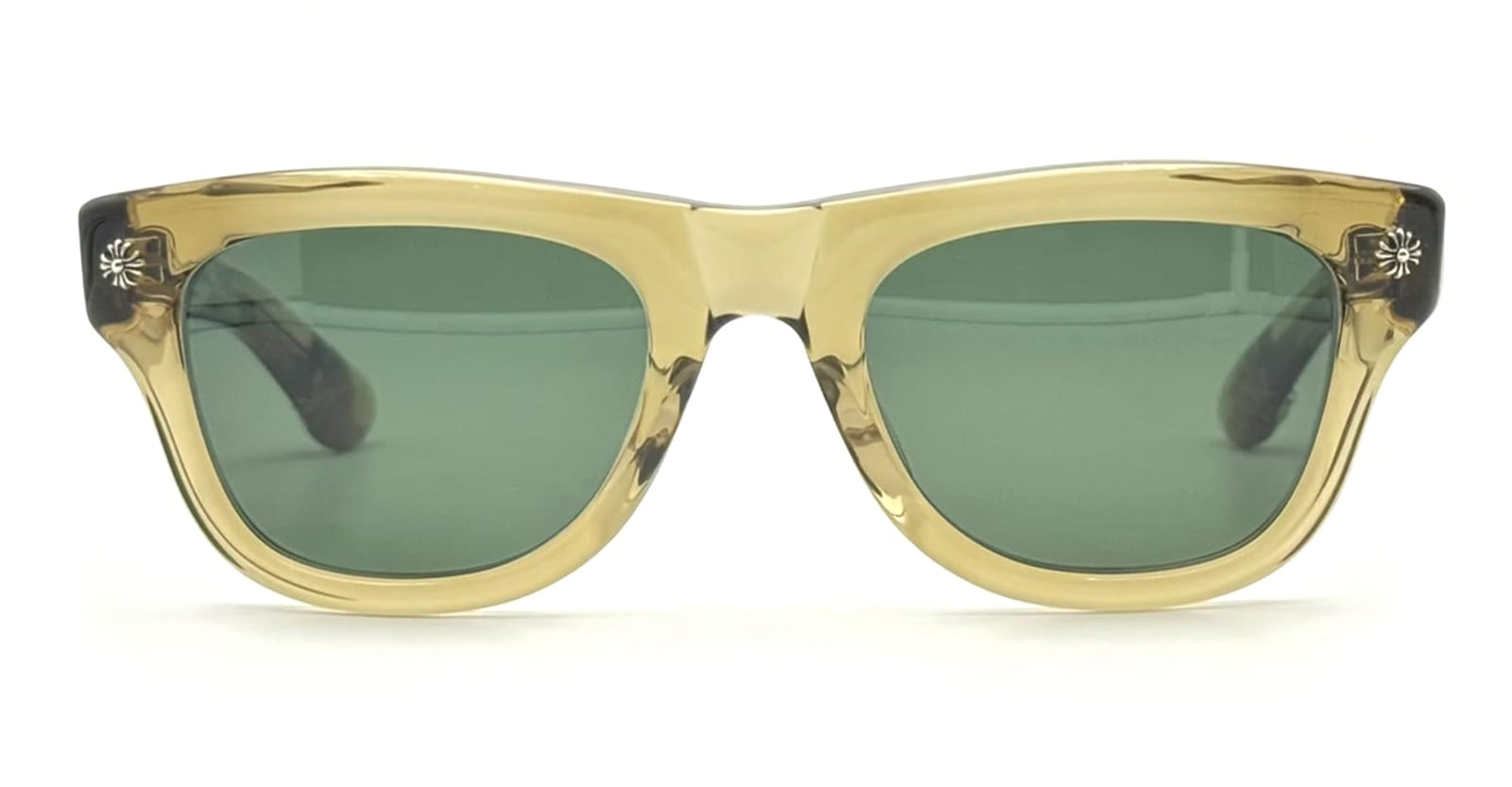 Chrome Hearts Trititsagain - Army Sunglasses In Green