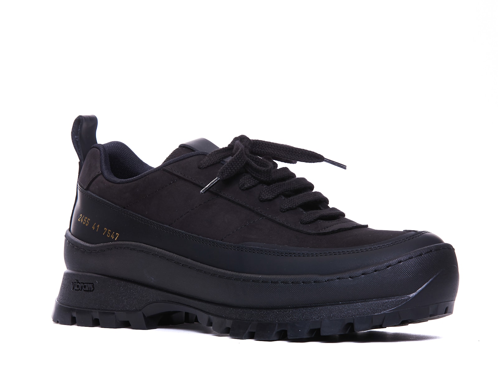 Shop Common Projects Track Hiker Sneakers In Black