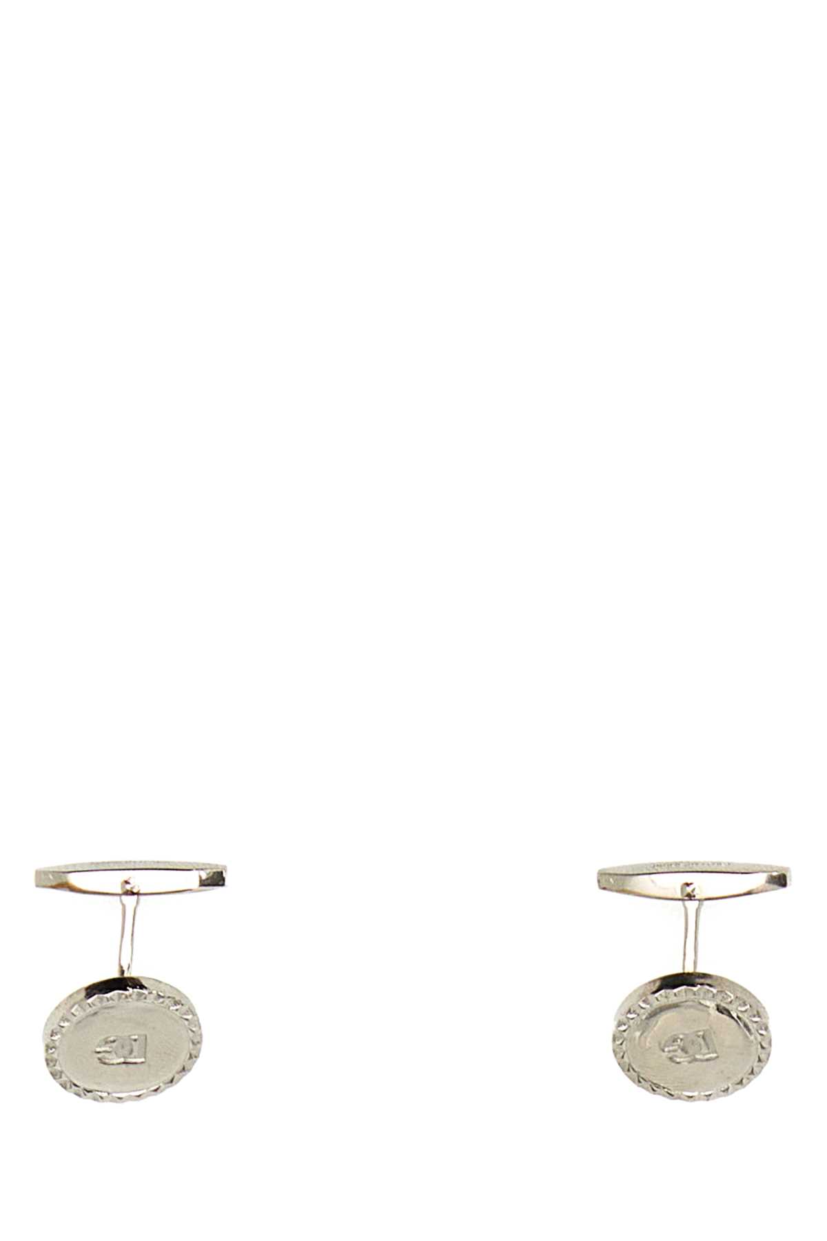 Silver Metal Cufflinks