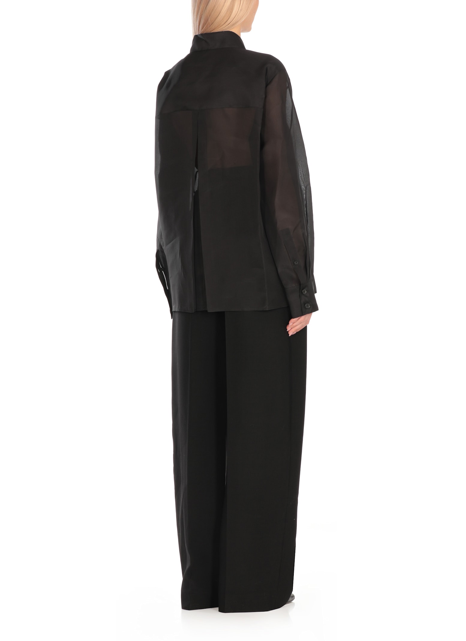 Khaite Yatty Shirt In Black