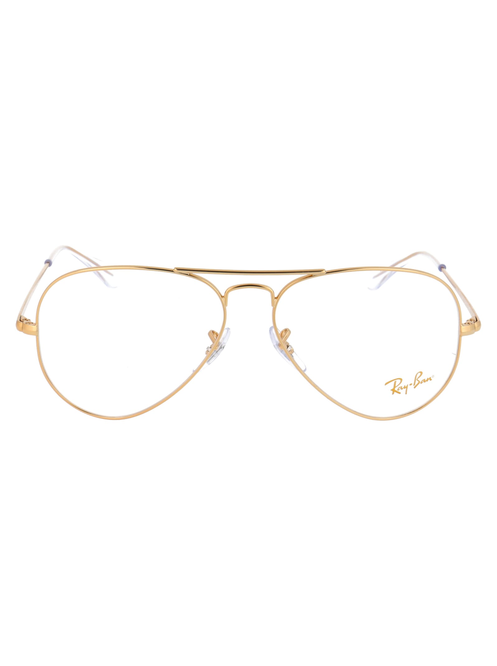 Ray Ban Aviator Glasses In 3086 Legend Gold