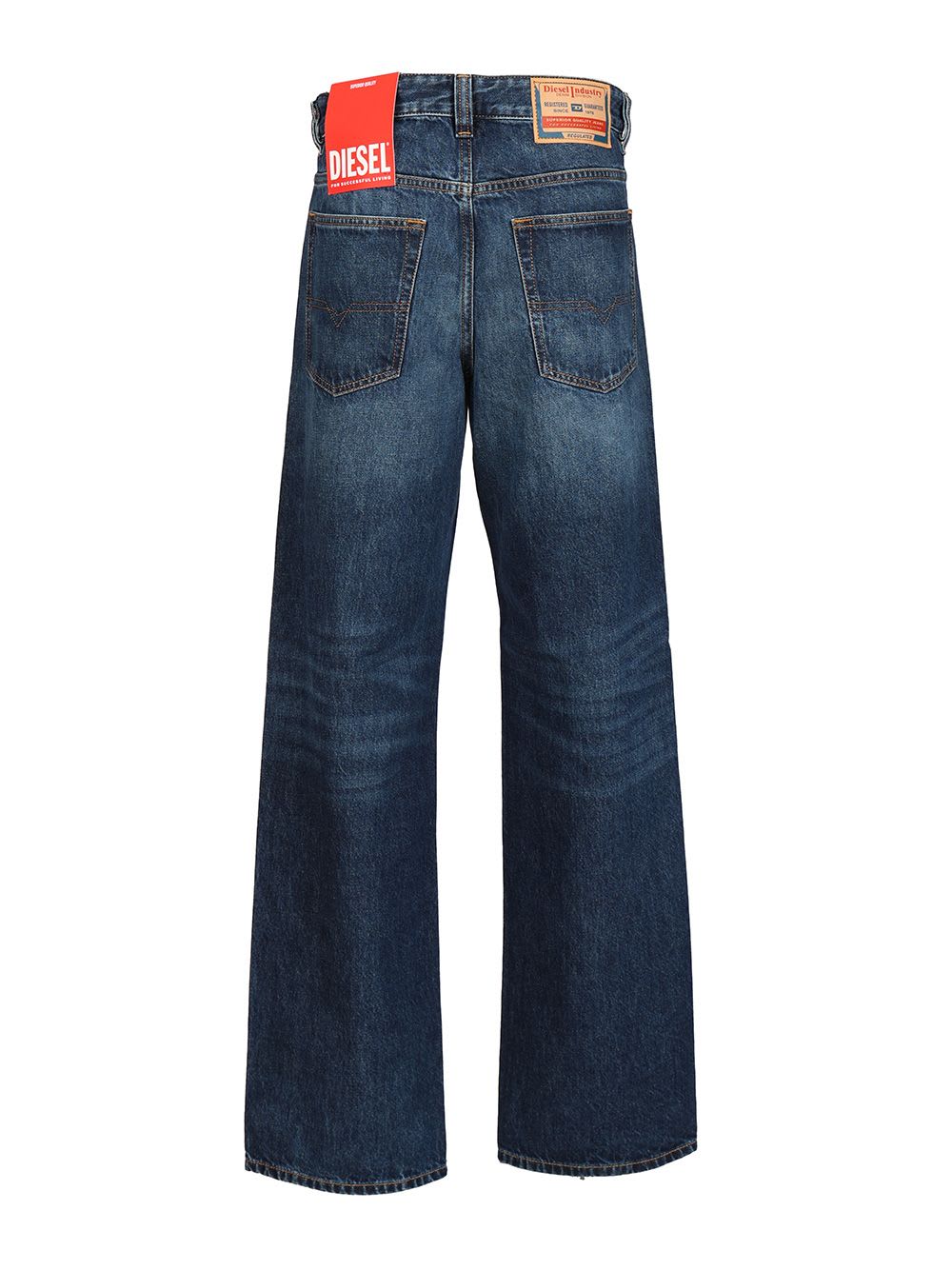 Diesel Straight Cotton Denim Trousers