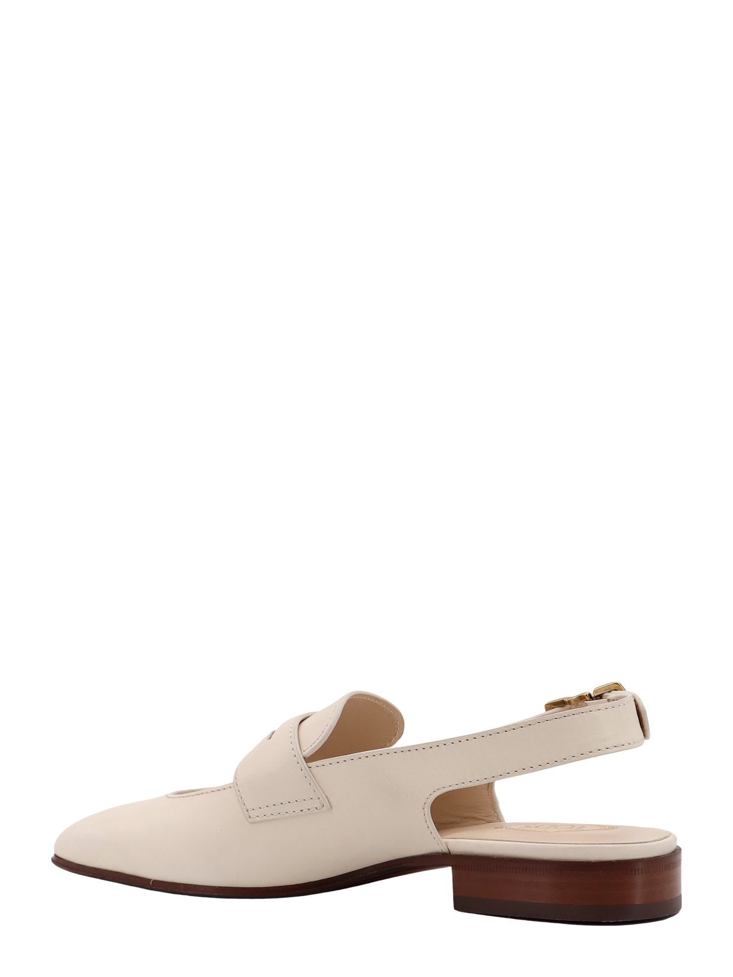 Shop Tod's Loafer In Neutrals