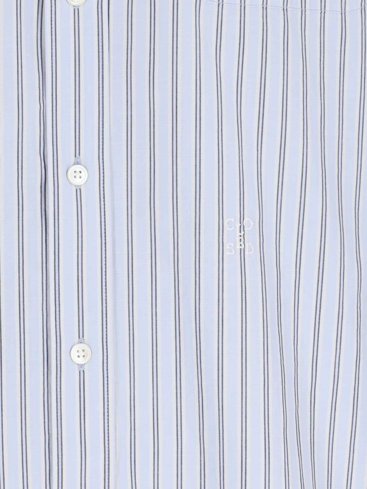 Shop Closed Striped Shirt In Light Blue