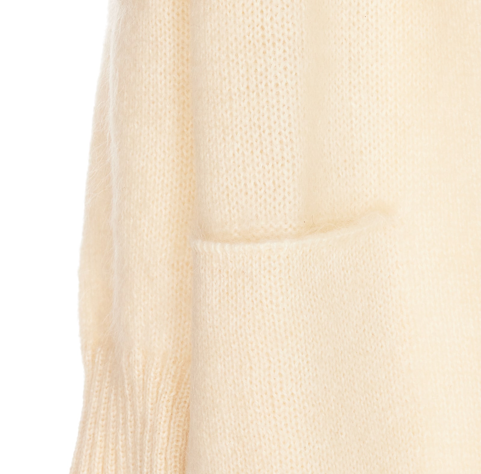 Shop Pinko Cornish Rex Cardigan In White