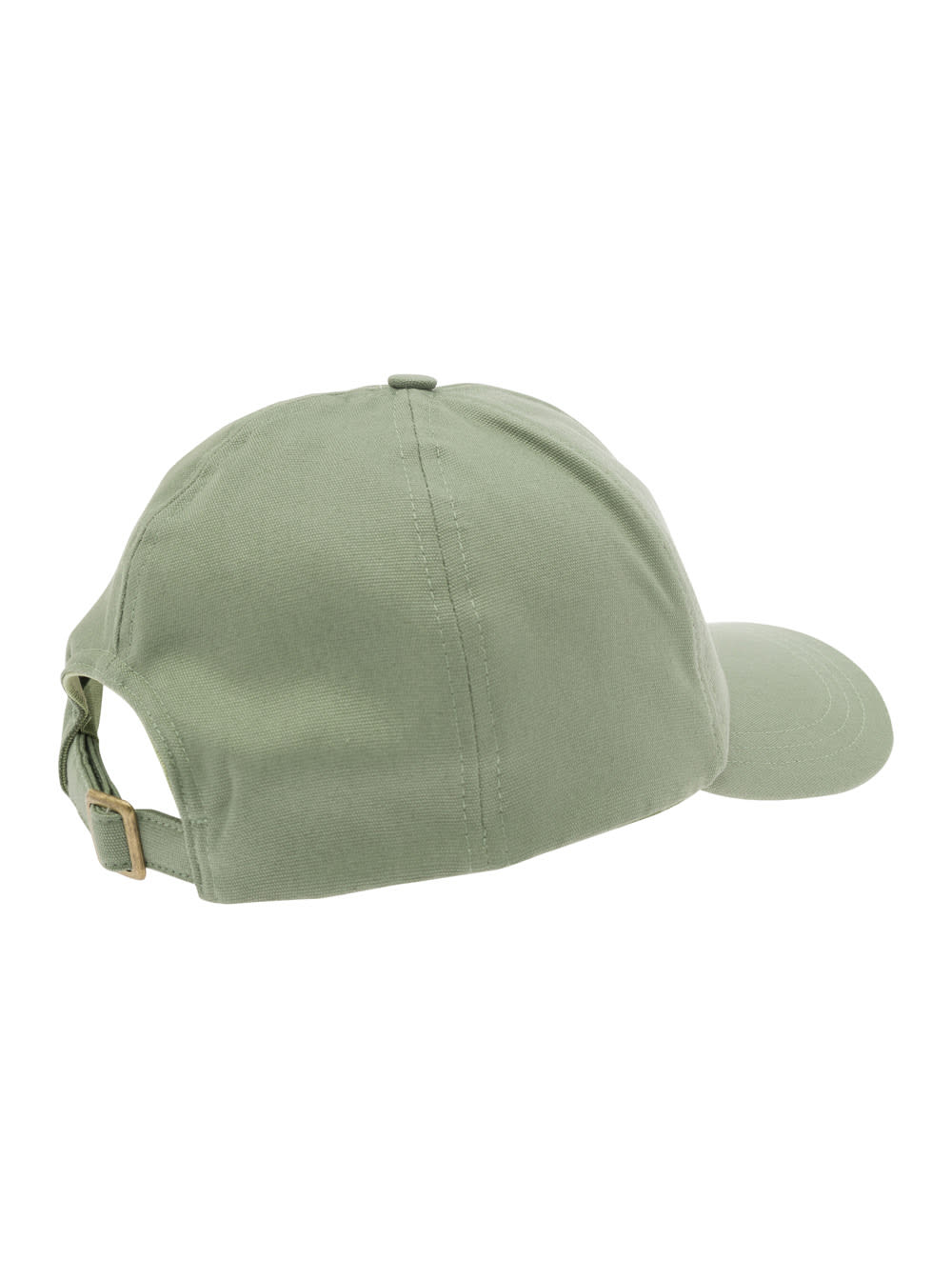 Shop Vivienne Westwood Green Baseball Cap With Orb Embroidery In Cotton Man