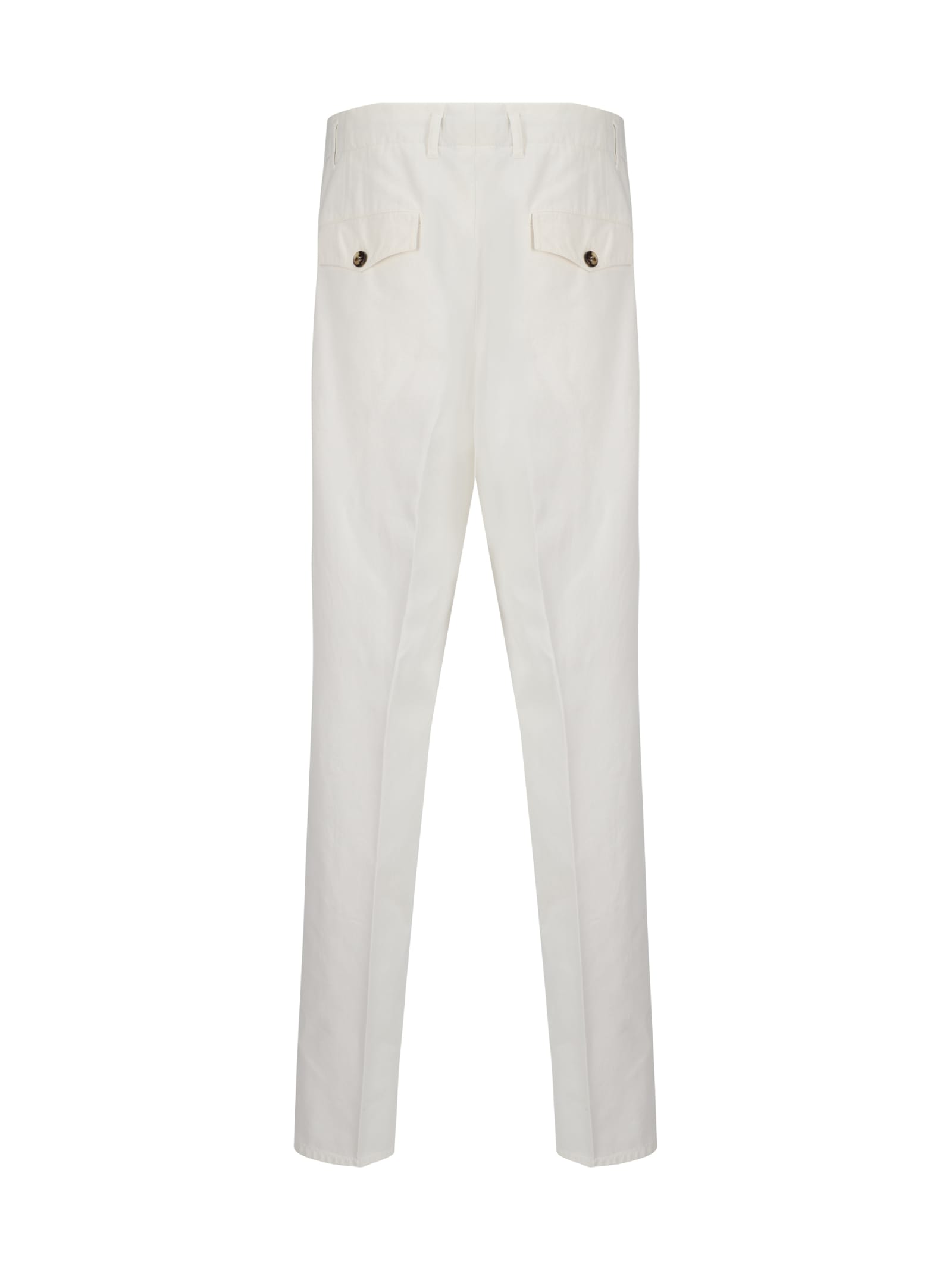 Brunello Cucinelli Dyed Pants In Neve