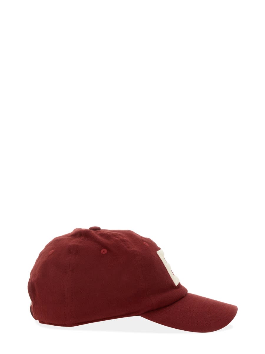 Shop Bally Hat With Logo In Red