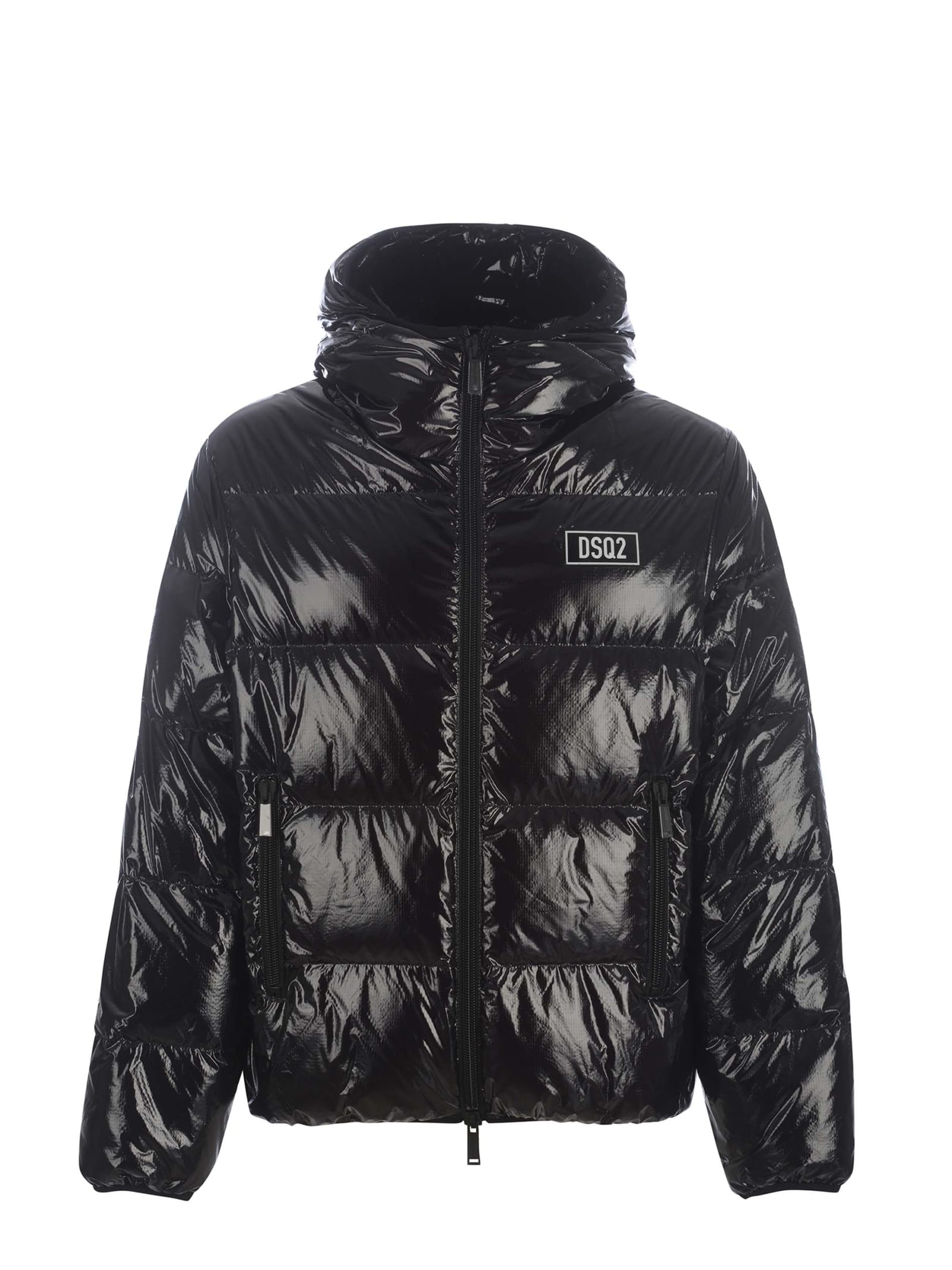 Dsquared2 Down Jacket In Technical Fabric