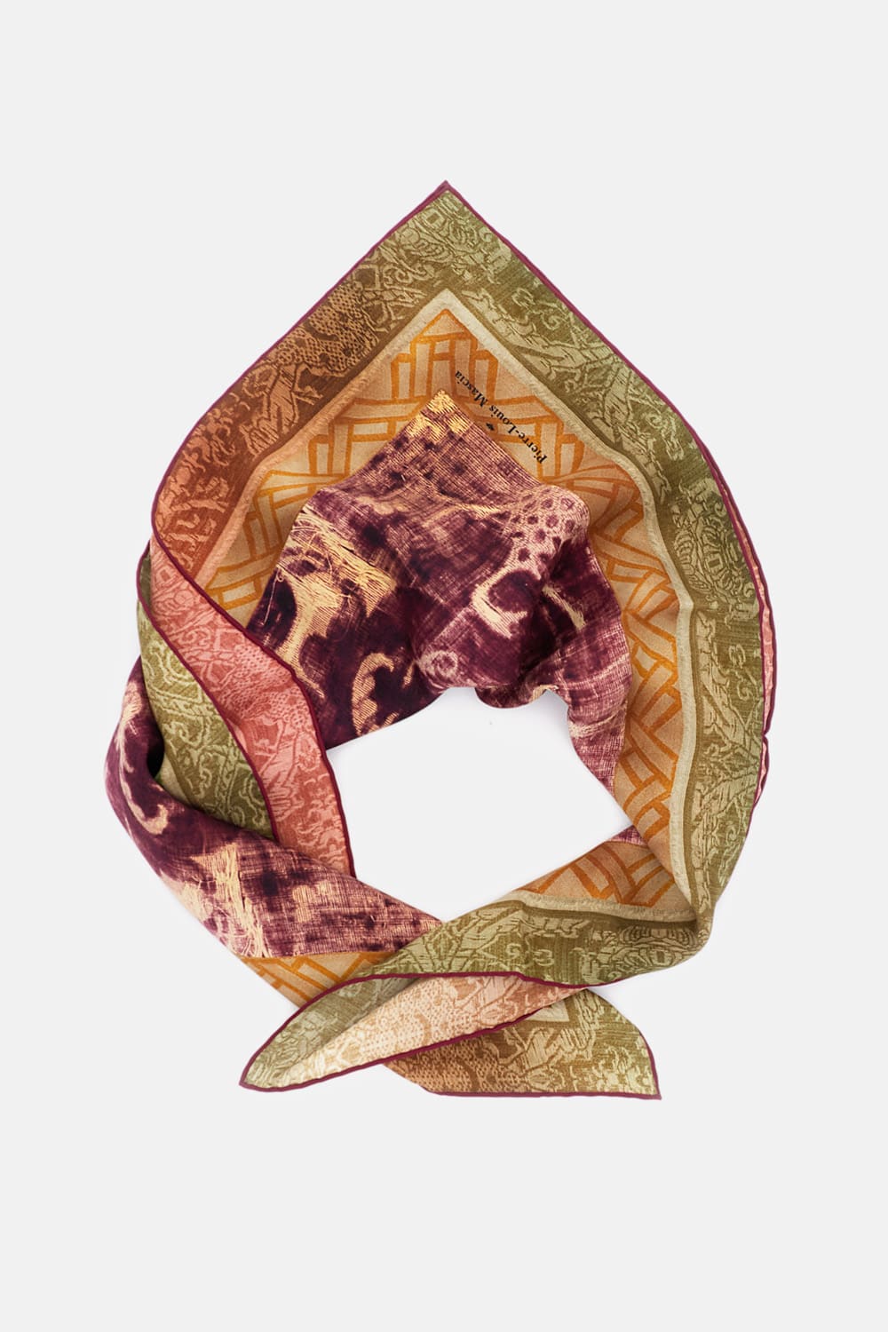Pierre-louis Mascia Scarf In Brown