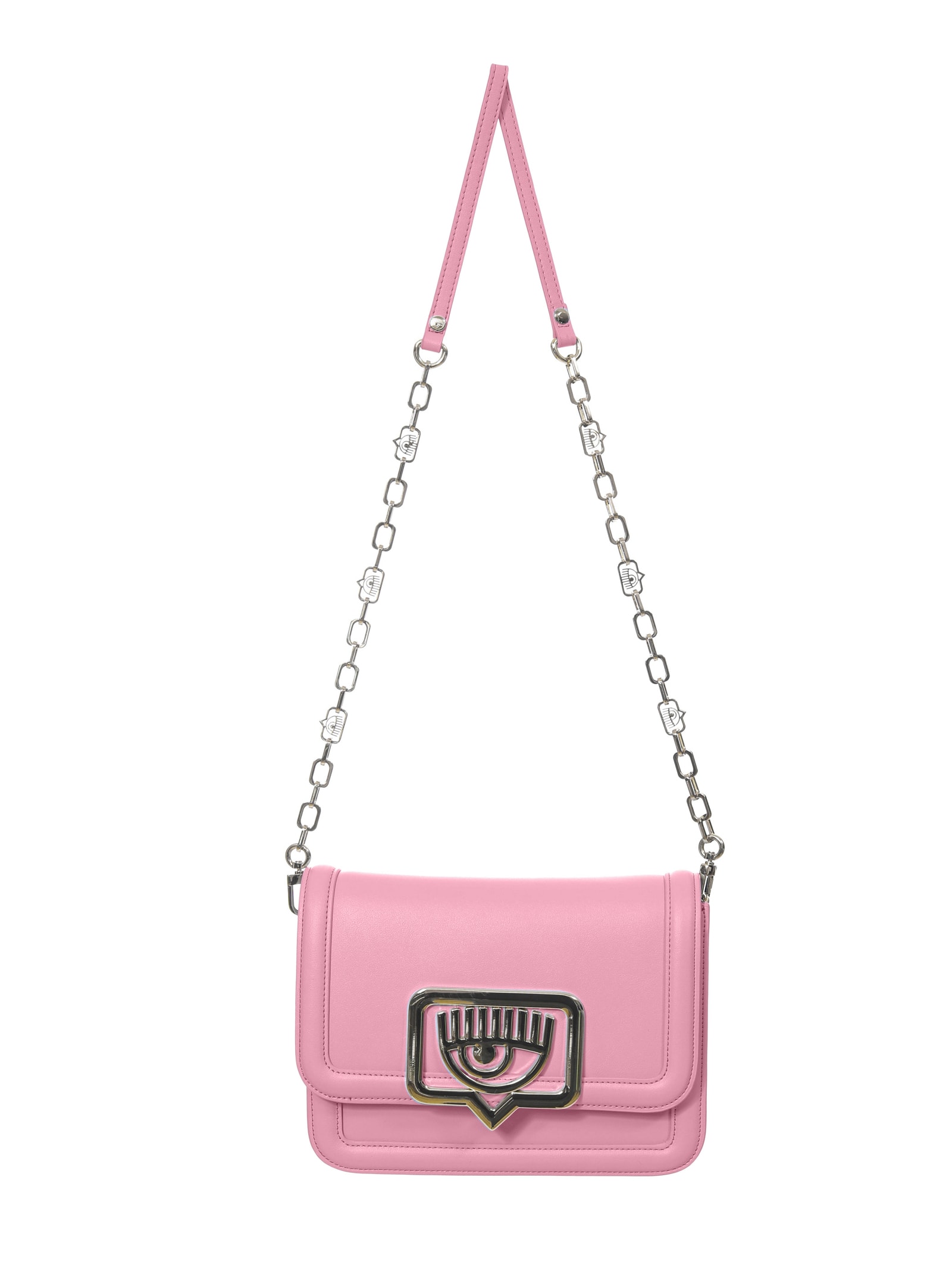 Chiara Ferragni Pink Shoulder Bag