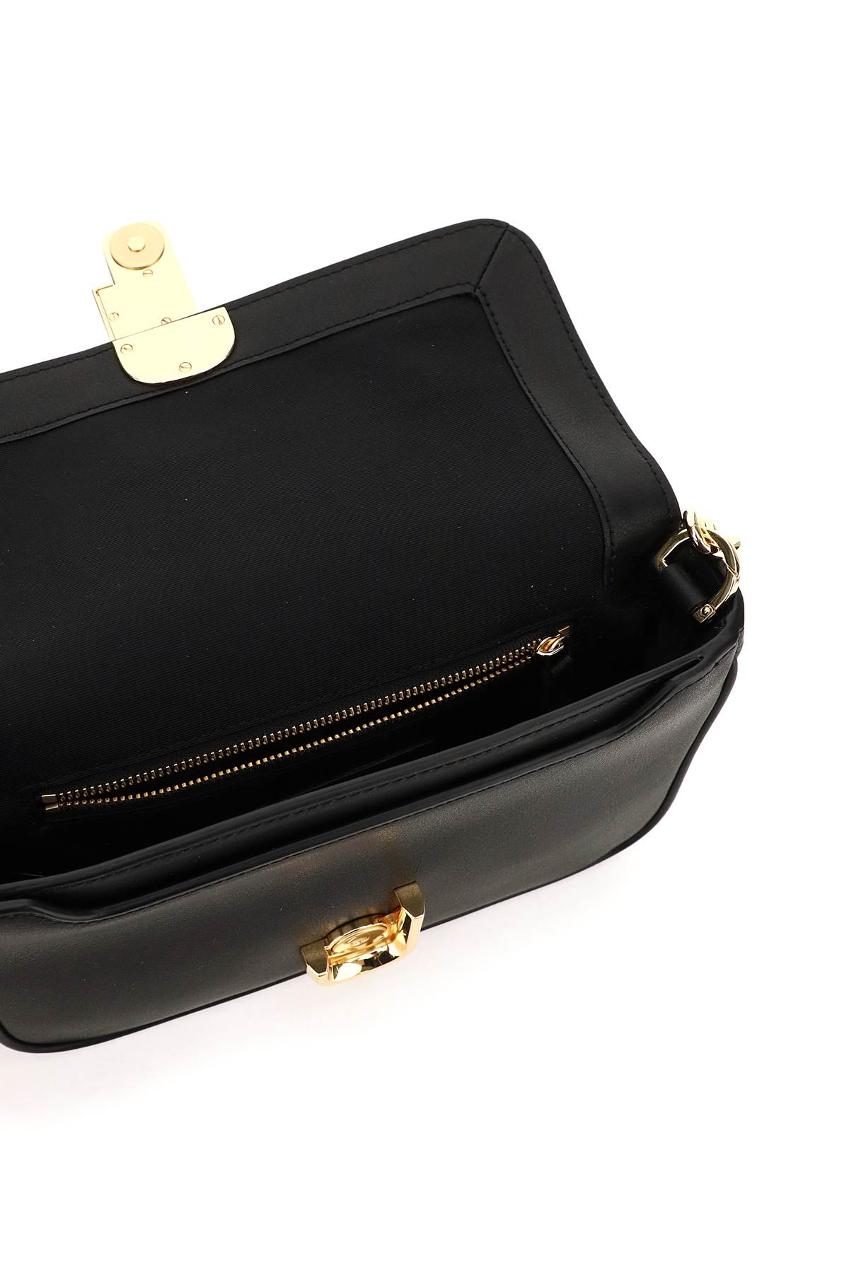 Shop Marc Jacobs The J Marc Shoulder Bag In Black (black)