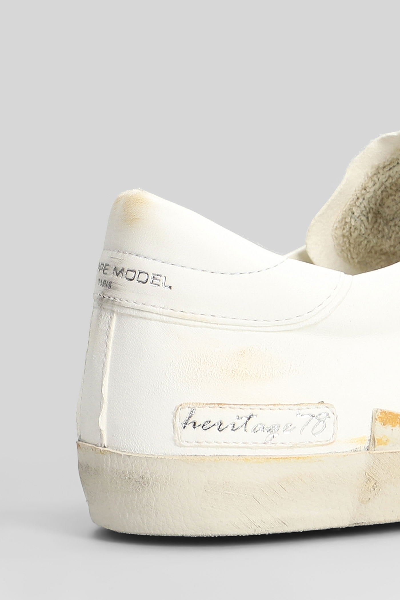 Philippe Model Sneakers Prsx Low Man Vintage Blanc In White