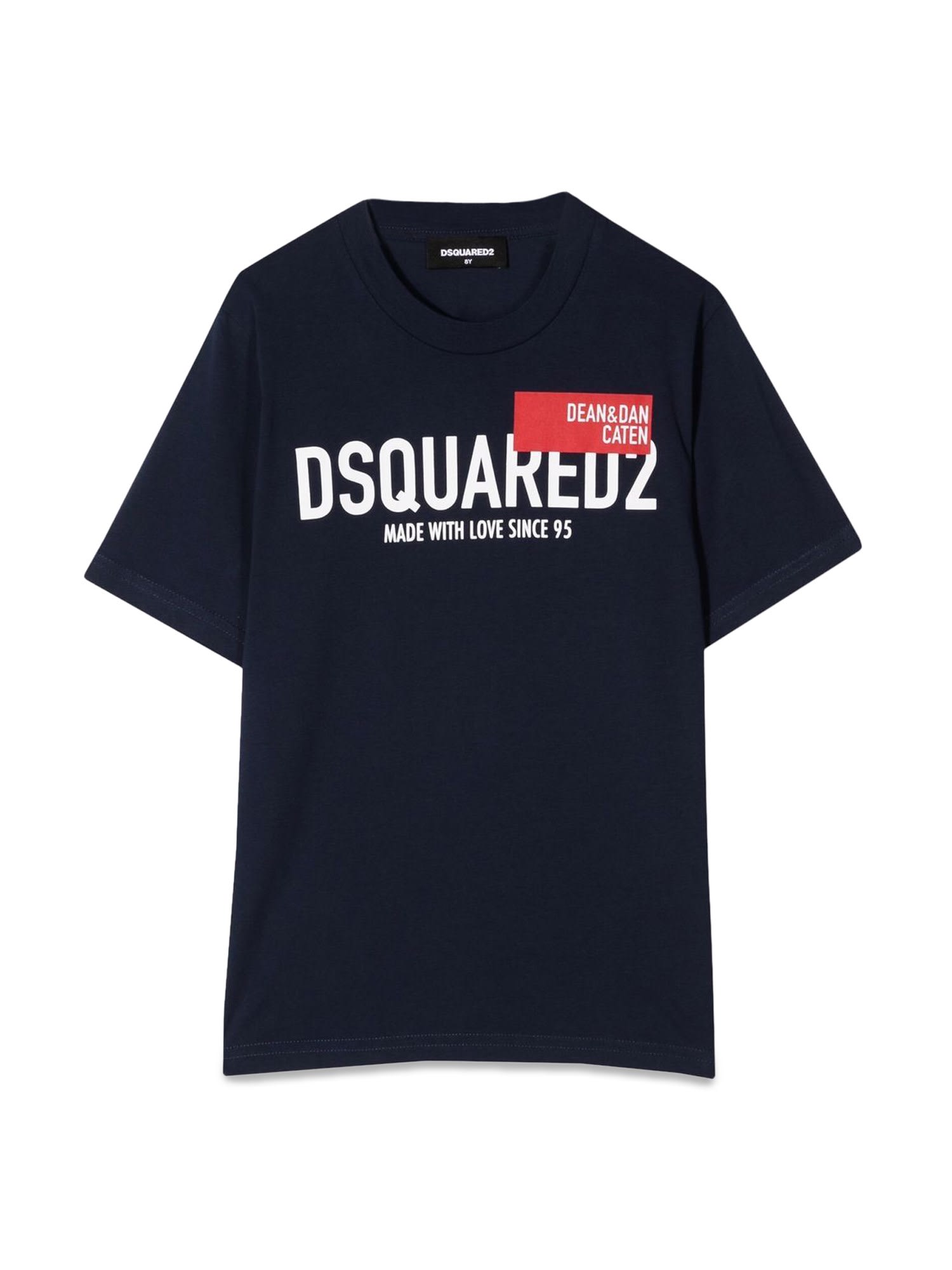 Dsquared2 Kids' Shirt In Blu