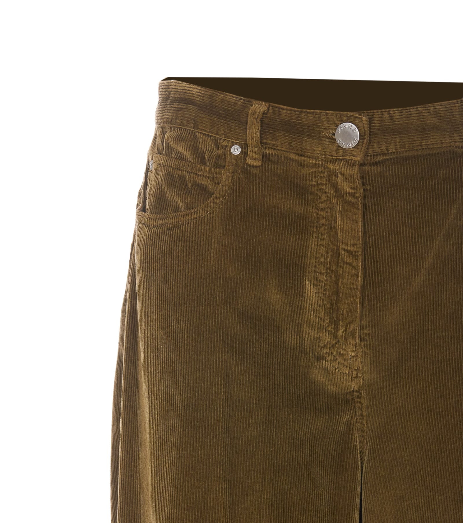 Shop Pinko Wendy Pants In Green