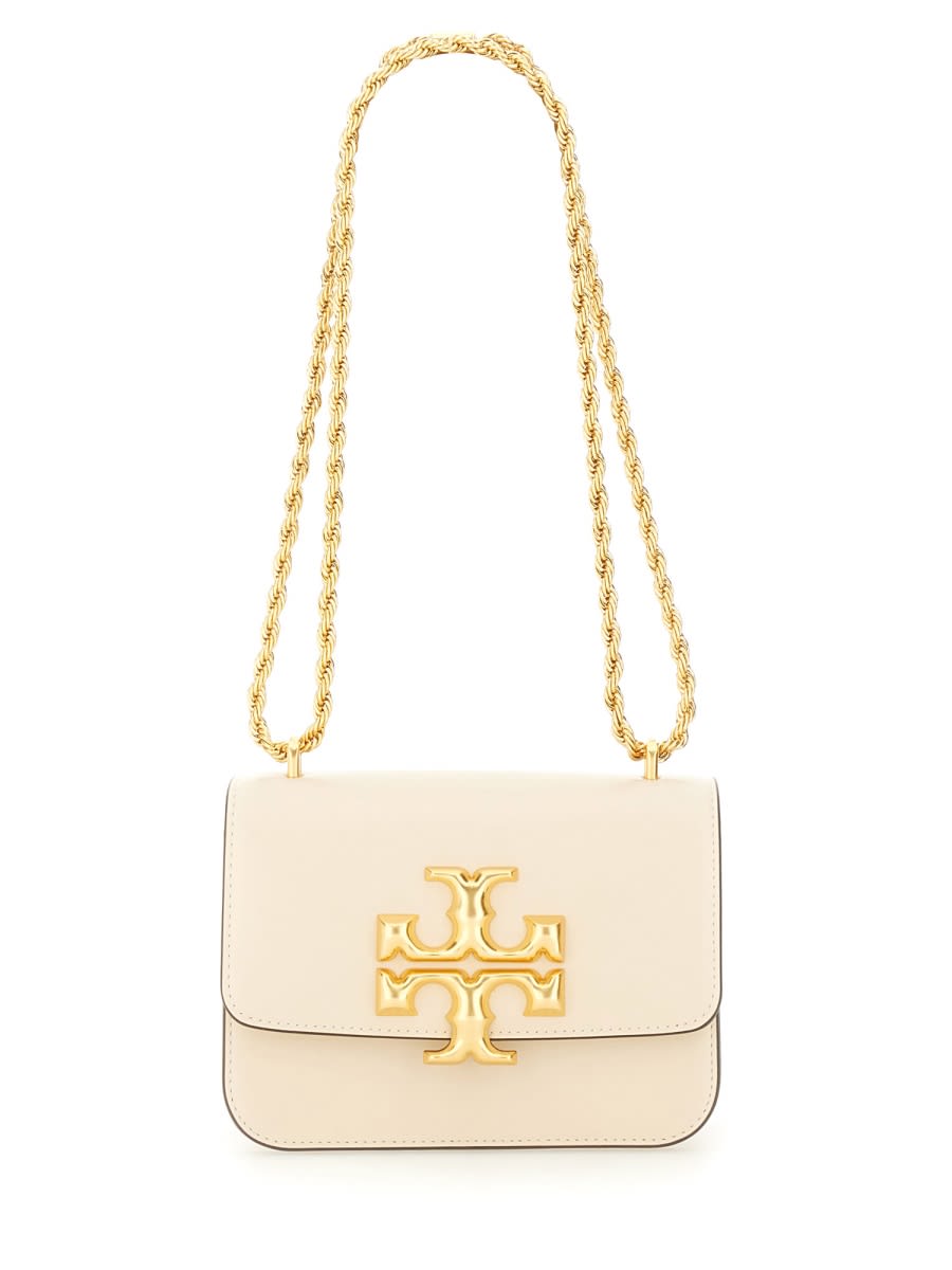 Shop Tory Burch Bag Eleanor Small In Beige