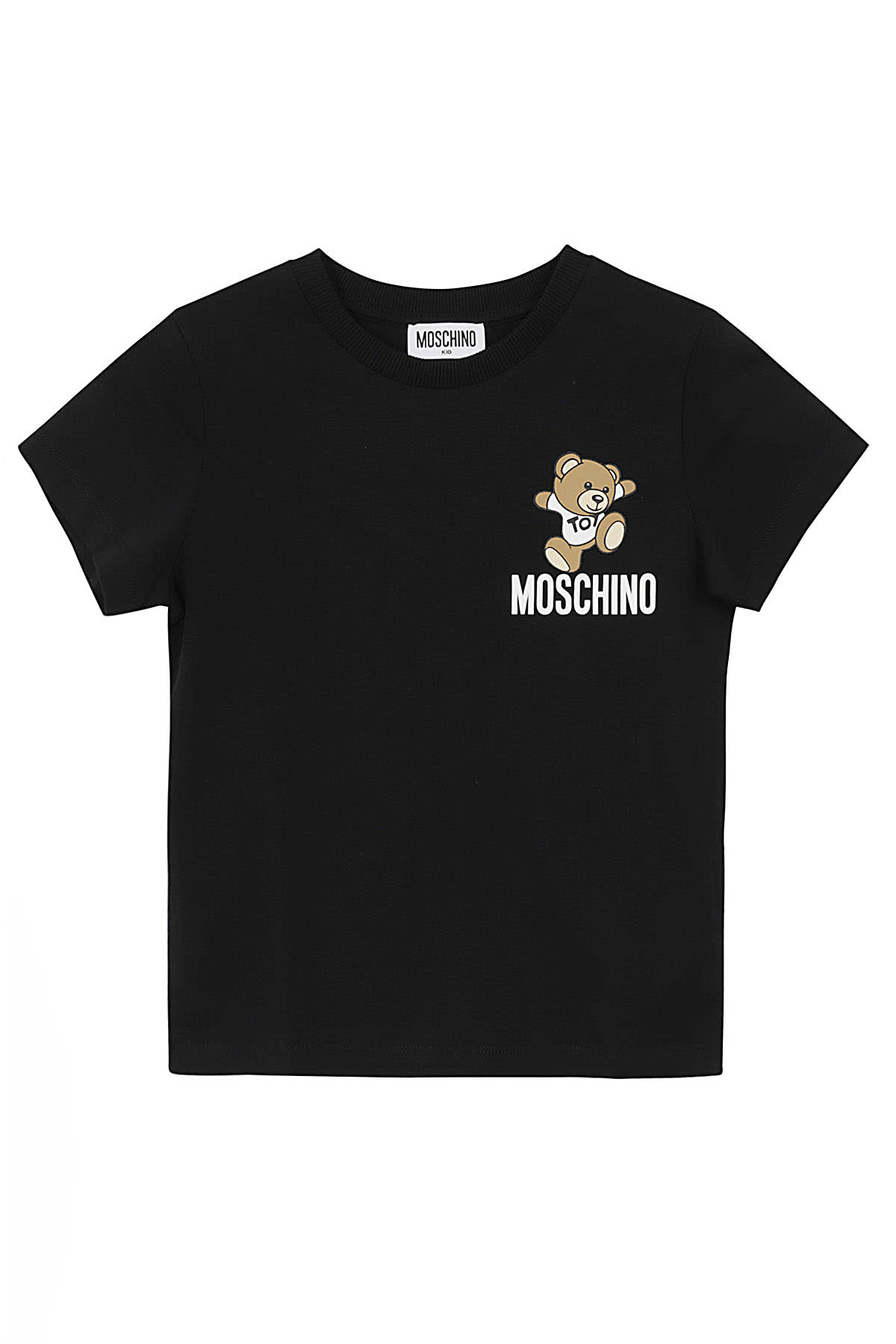 Shop Moschino Tshirt In Nero