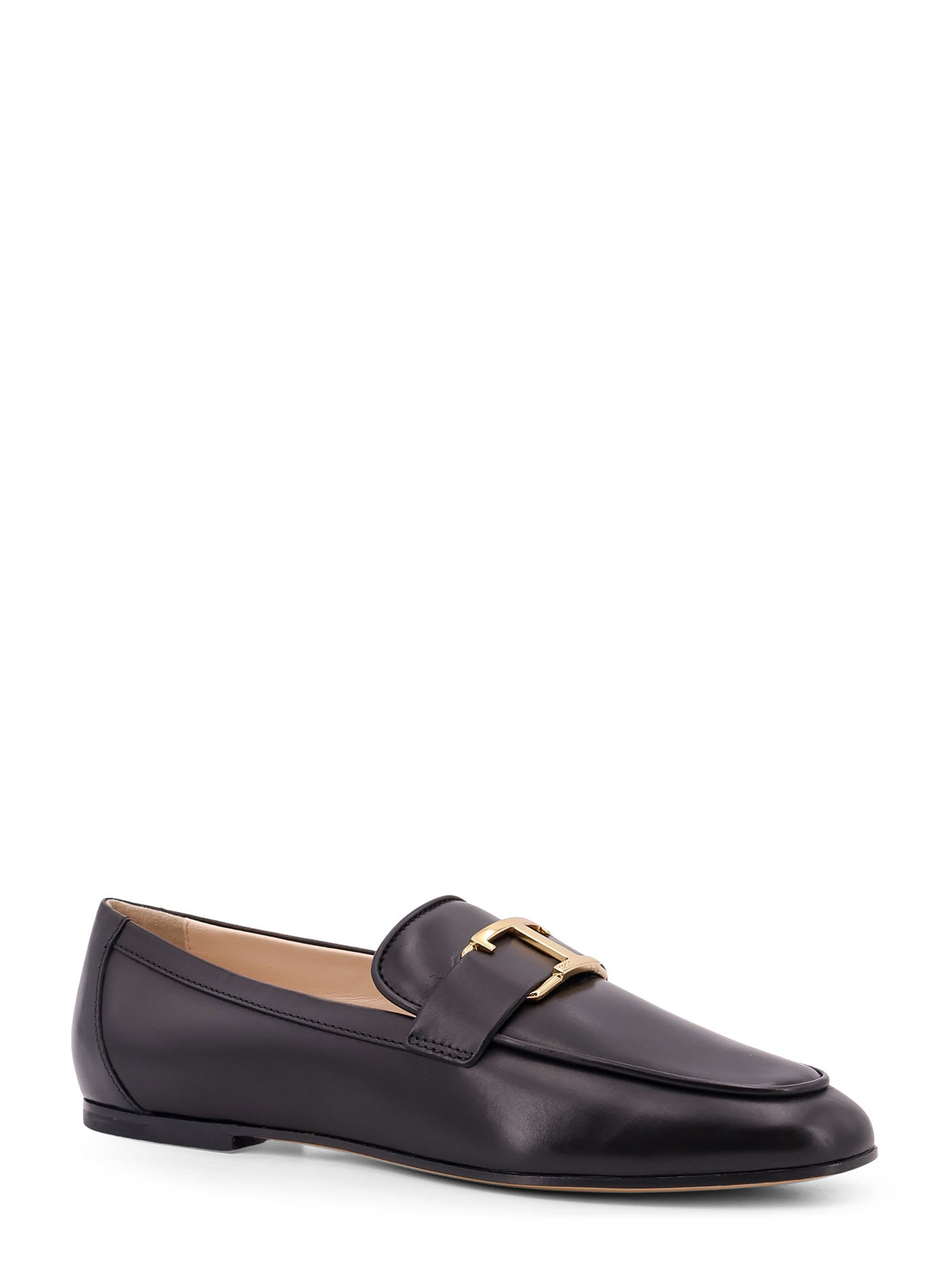 Shop Tod's T Timeless Loafer In Black