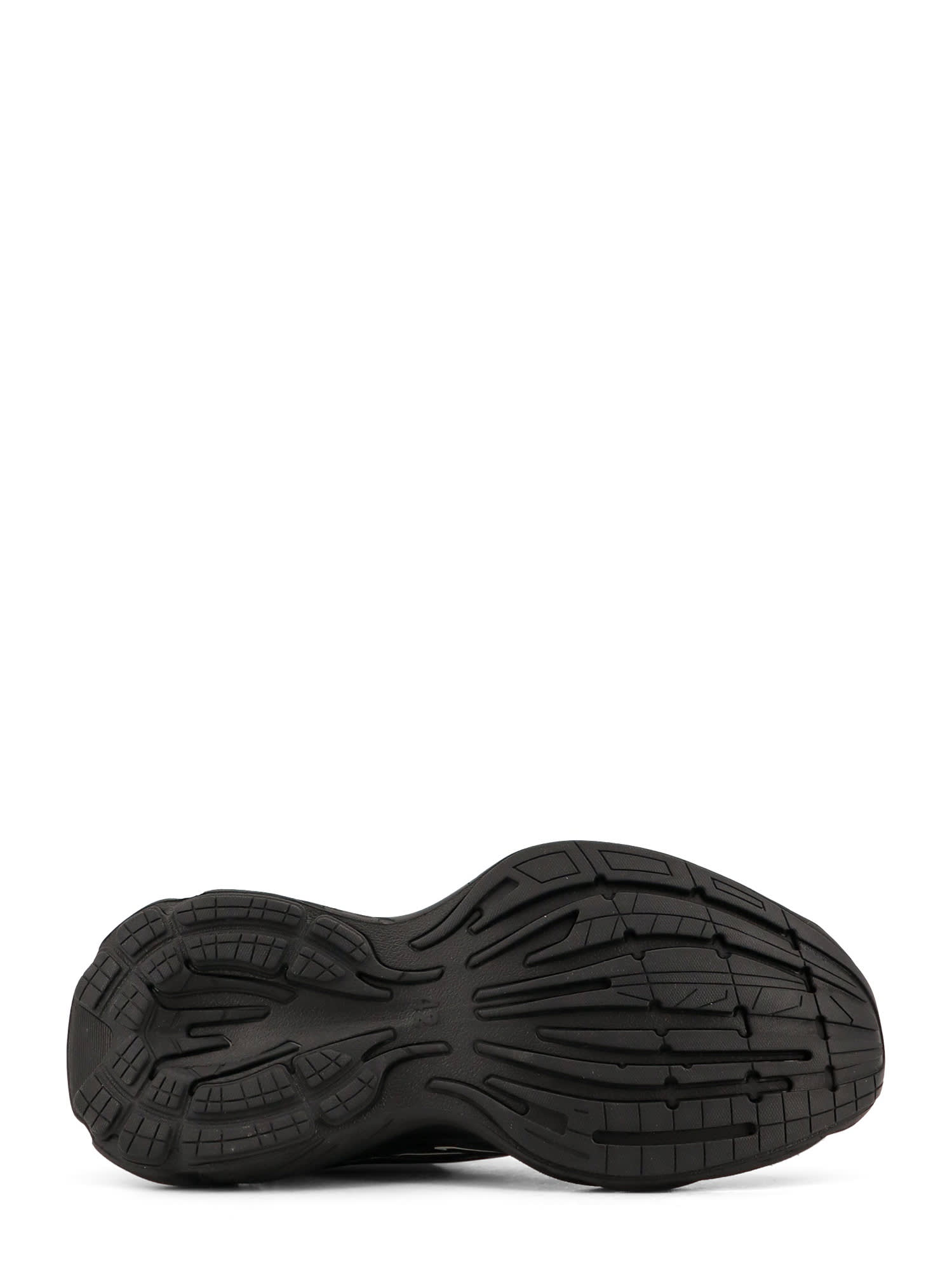 Balenciaga Monday 3b Sports Icon Leather Sneakers