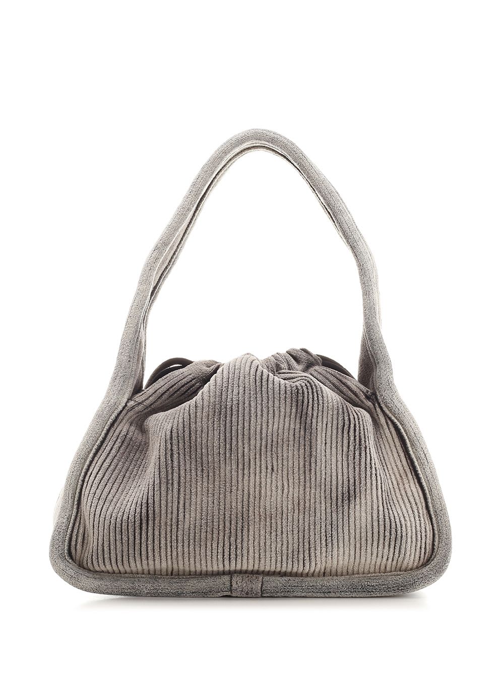 Shop Alexander Wang Ryan Small Handbag In Grey