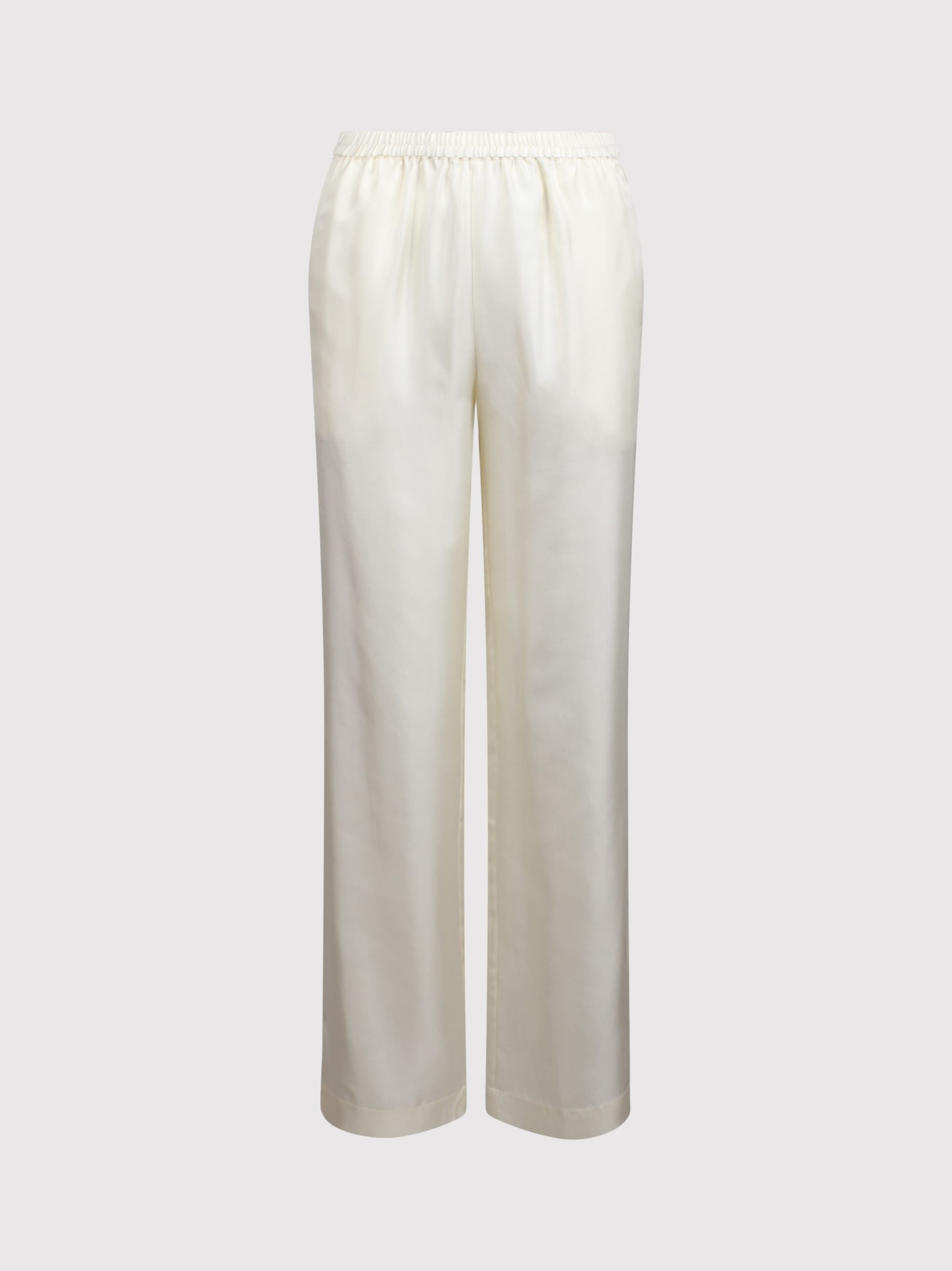 Alera Wide-leg Silk Trousers