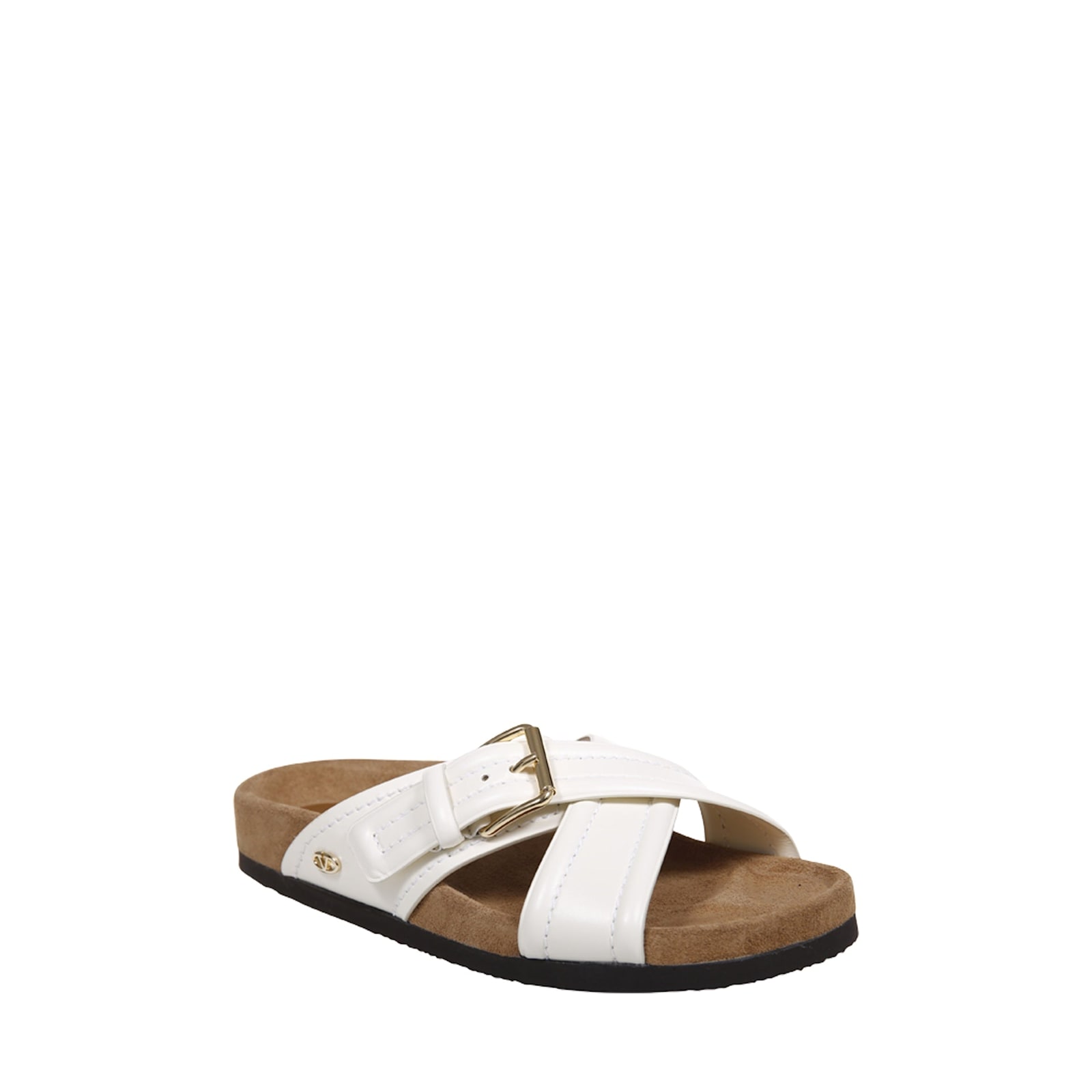 VALENTINO GARAVANI GARAVANI LEATHER FLAT SANDALS 