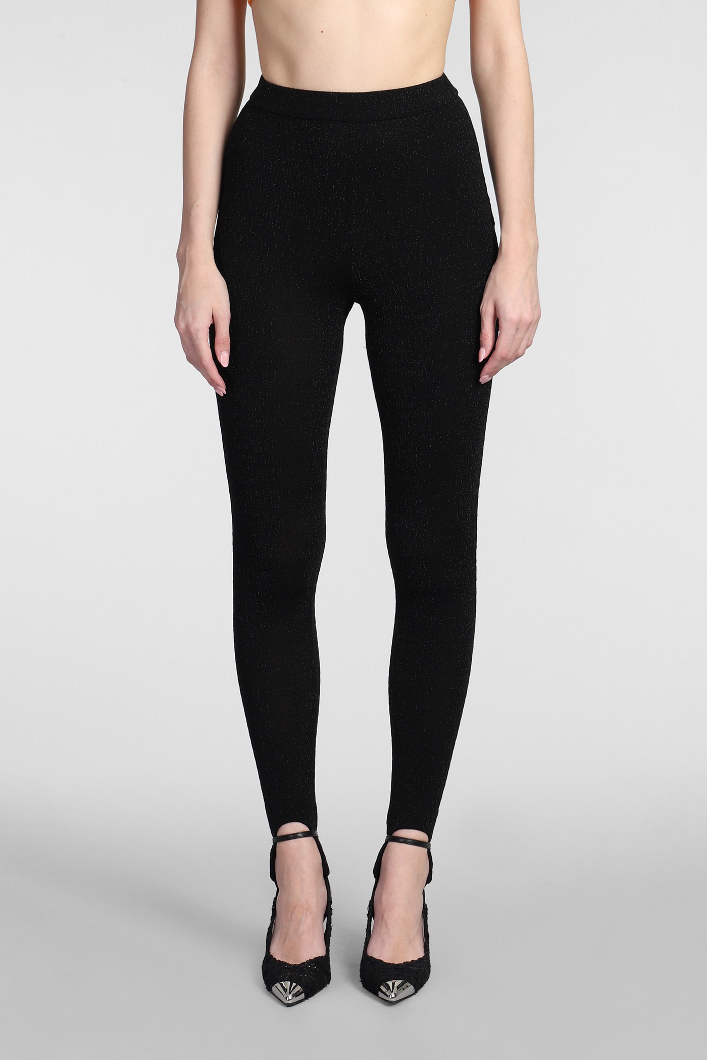 IRO MAJIRI LEGGINGS IN BLACK POLYAMIDE