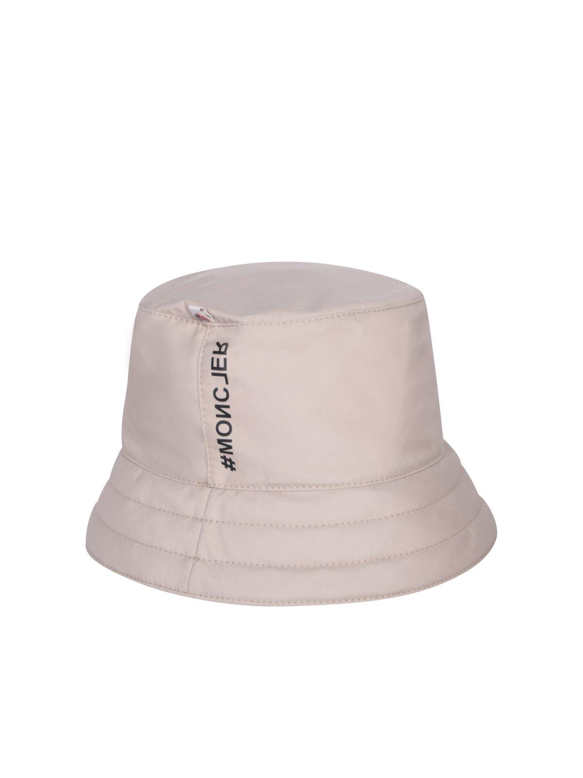 Shop Moncler Logo Printed Bucket Hat